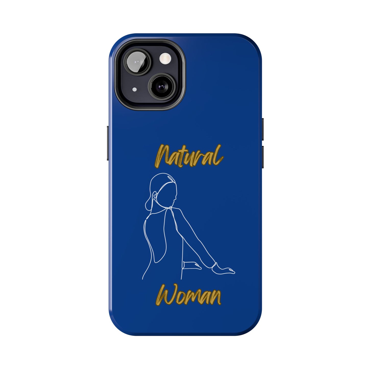Natural Woman Hands Free (WL)Tough Phone Cases DARK BLUE