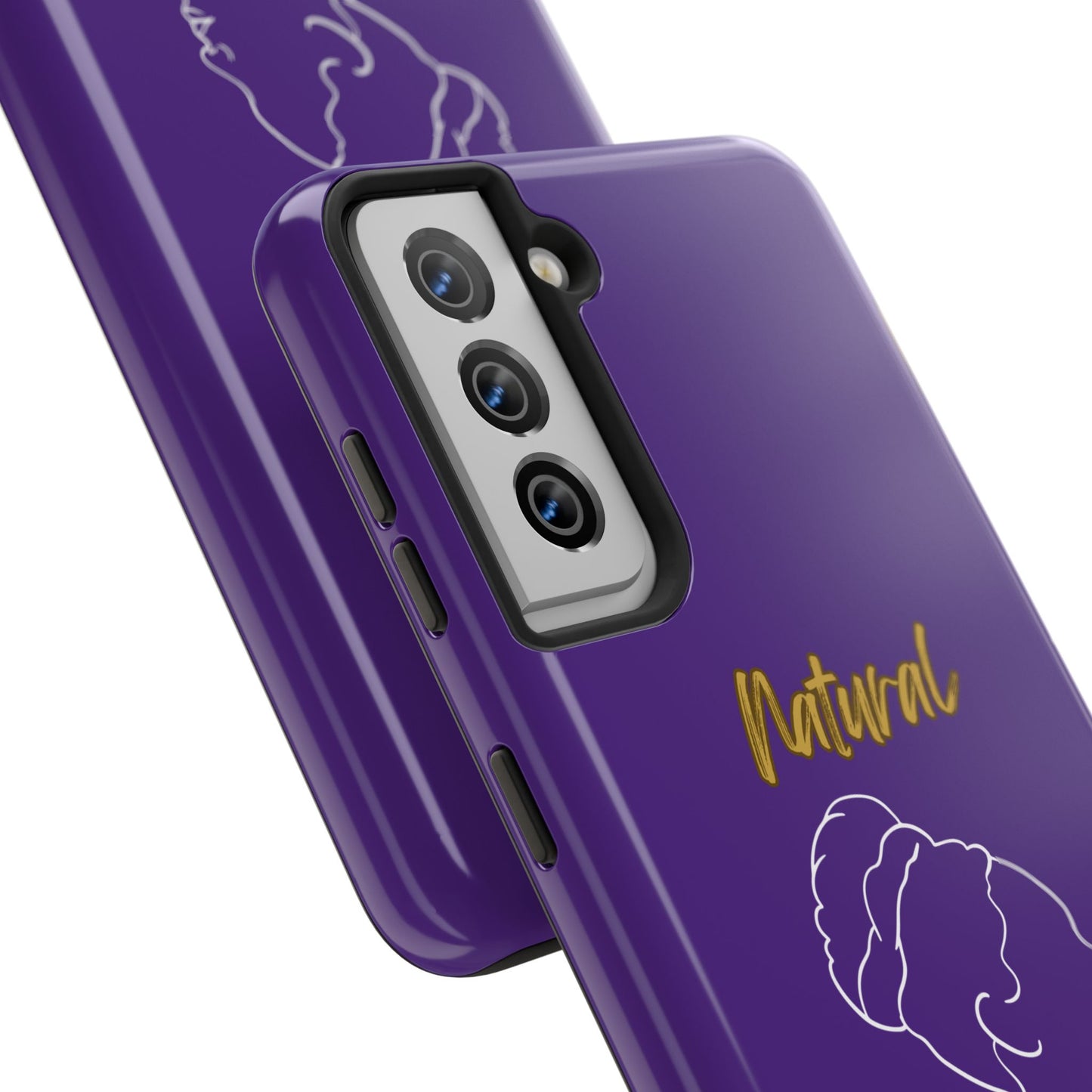 Natural Woman Mixed (WL)Tough Phone Cases PURPLE