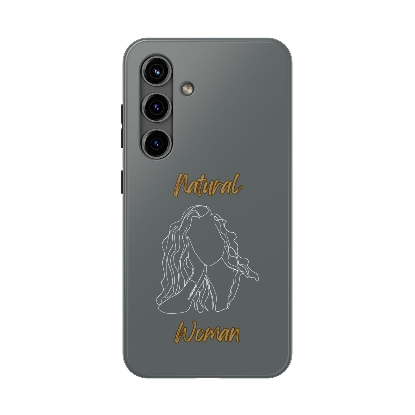 Natural Woman Relaxed (WL) Tough Phone Cases DARK GREY