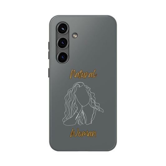 Natural Woman Relaxed (WL) Tough Phone Cases DARK GREY