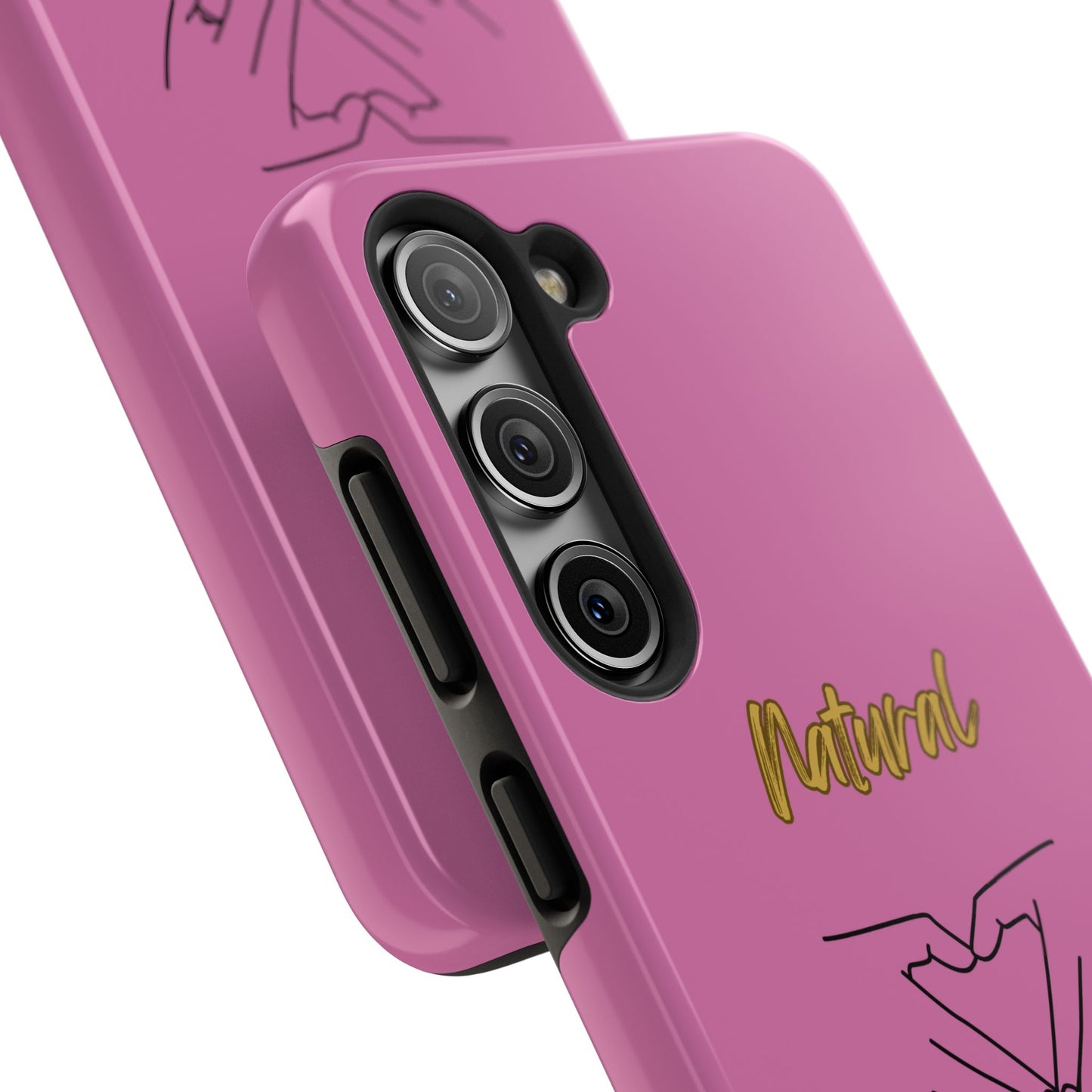 Natural Woman I Love You (BL)Tough Phone Cases LIGHT PINK