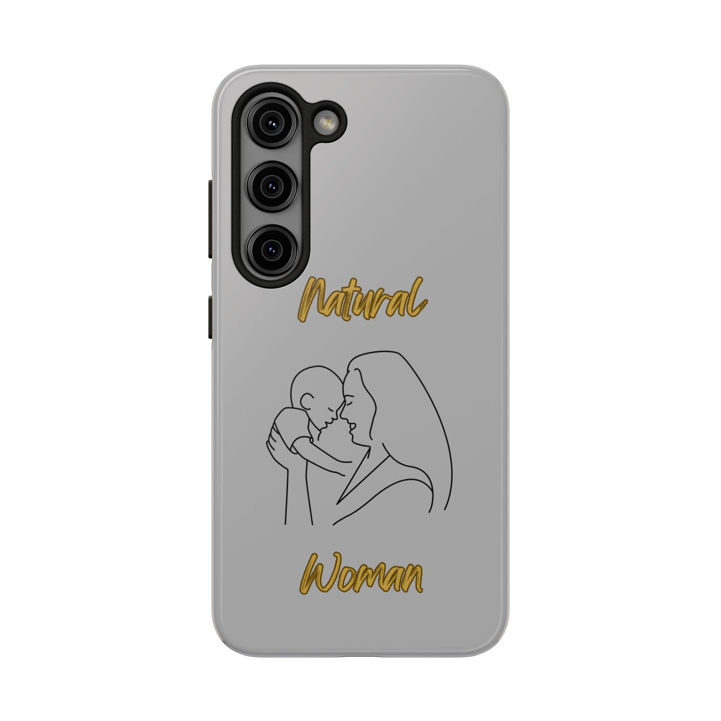 Natural Woman Joy (BL) Tough Phone Cases LIGHT GREY