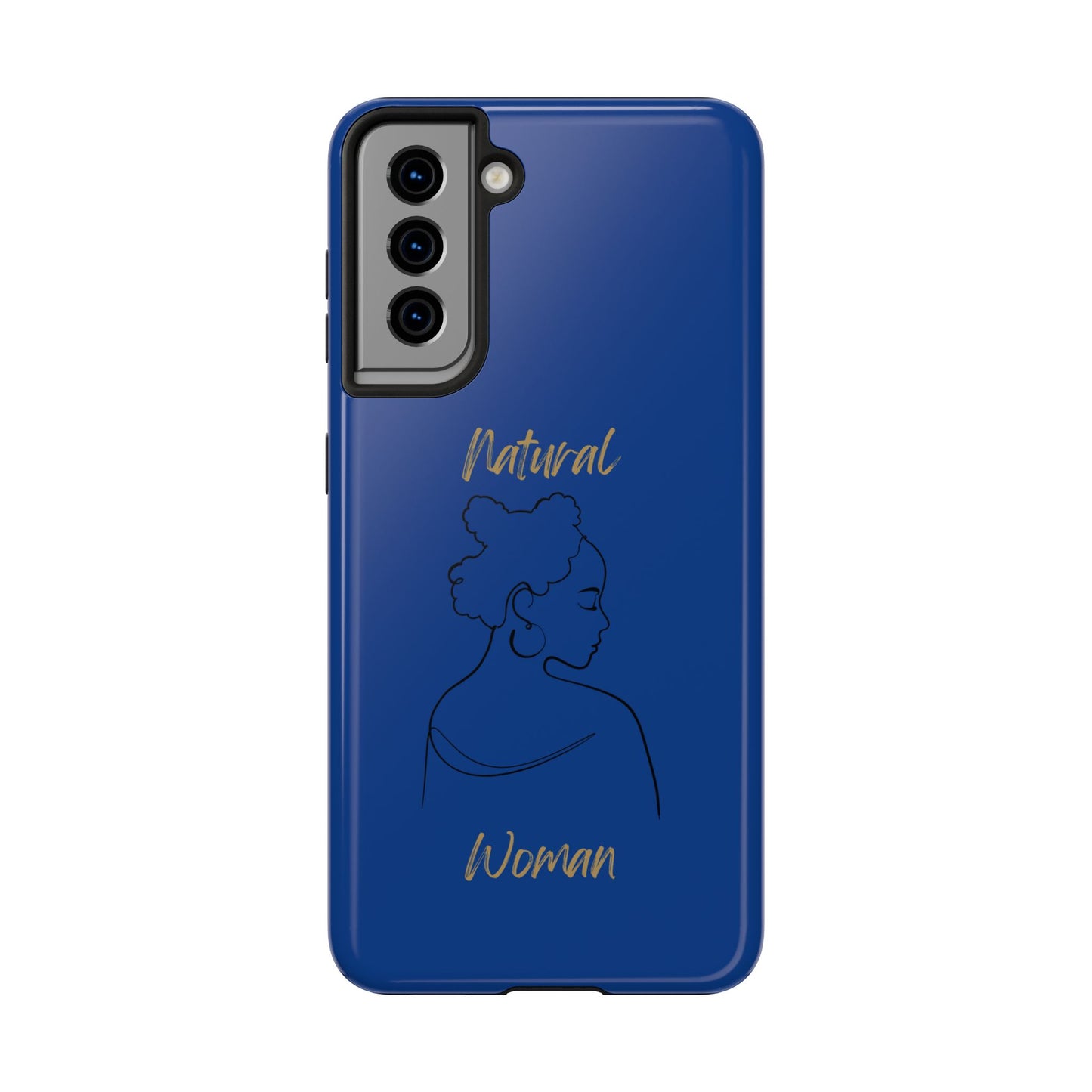 Natural Woman Twists (BL) Tough Phone Cases DARK BLUE