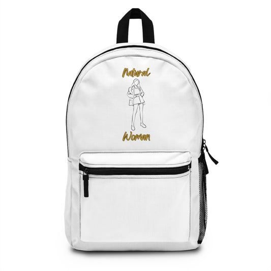 Natural Woman Casual (BL) Backpack WHITE