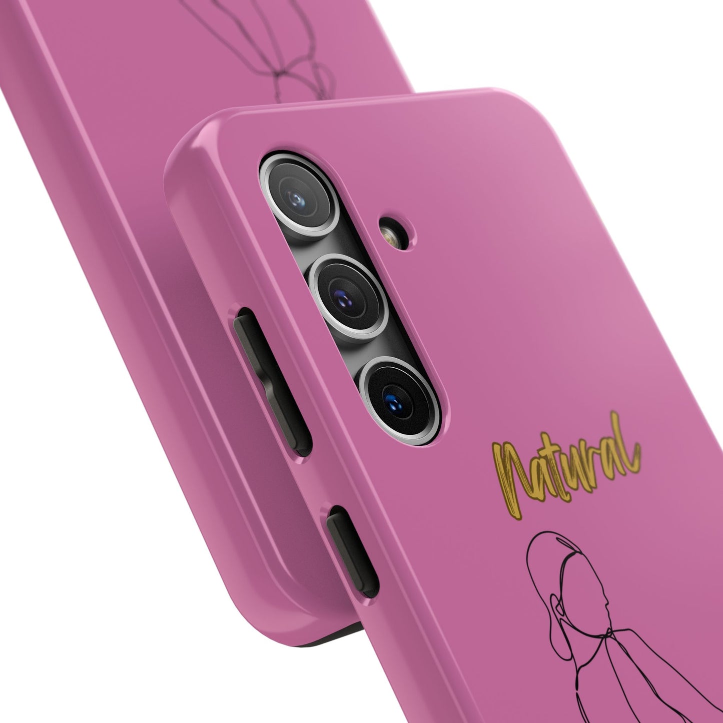 Natural Woman Hands Free (BL)Tough Phone Cases LIGHT PINK