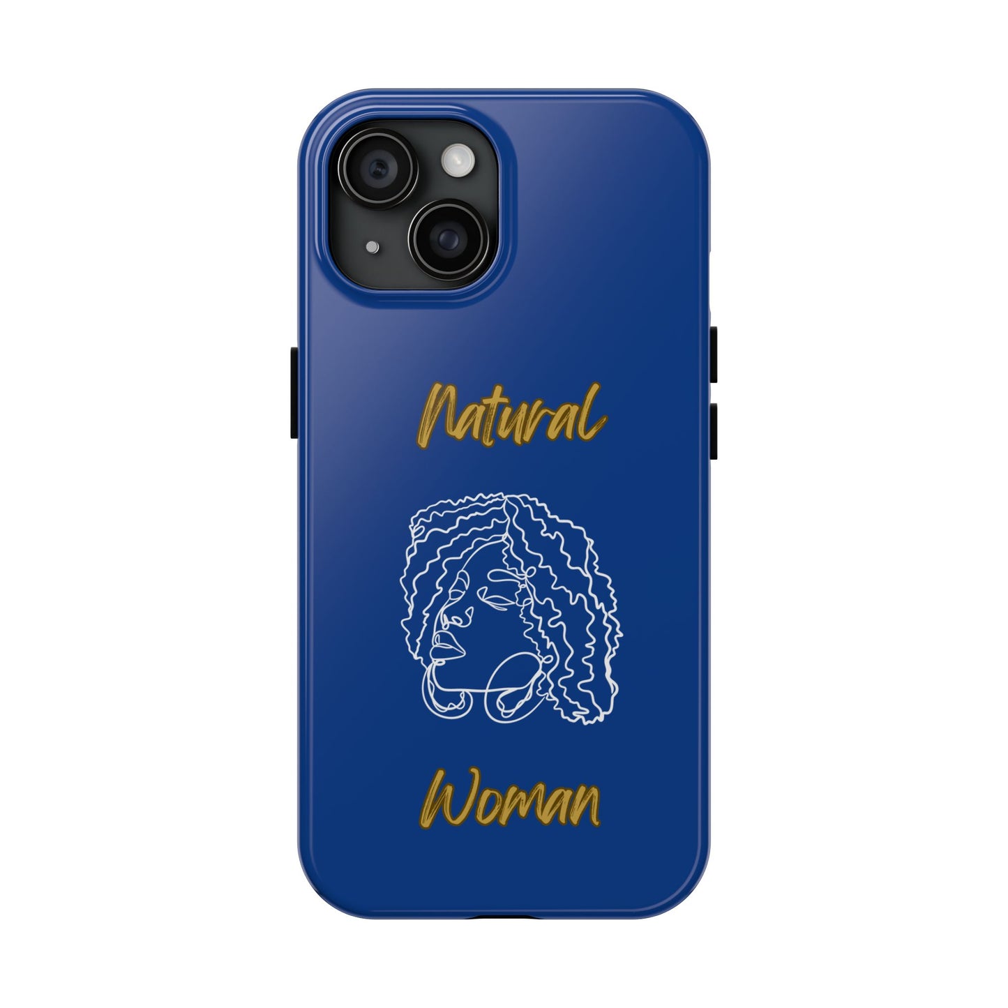 Natural Woman Naturally Me (WL)Tough Phone Cases DARK BLUE