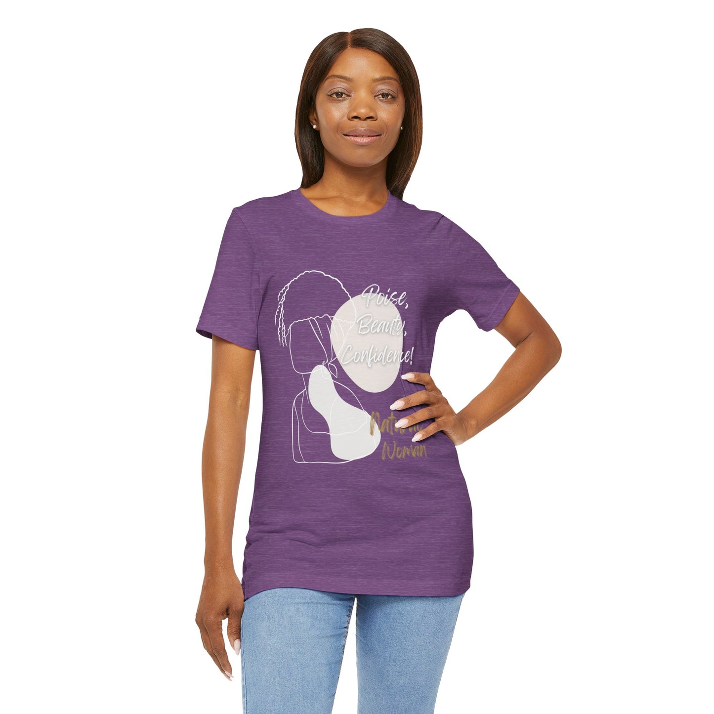 Natural Woman Puff (WL) Short Sleeve T-Shirt
