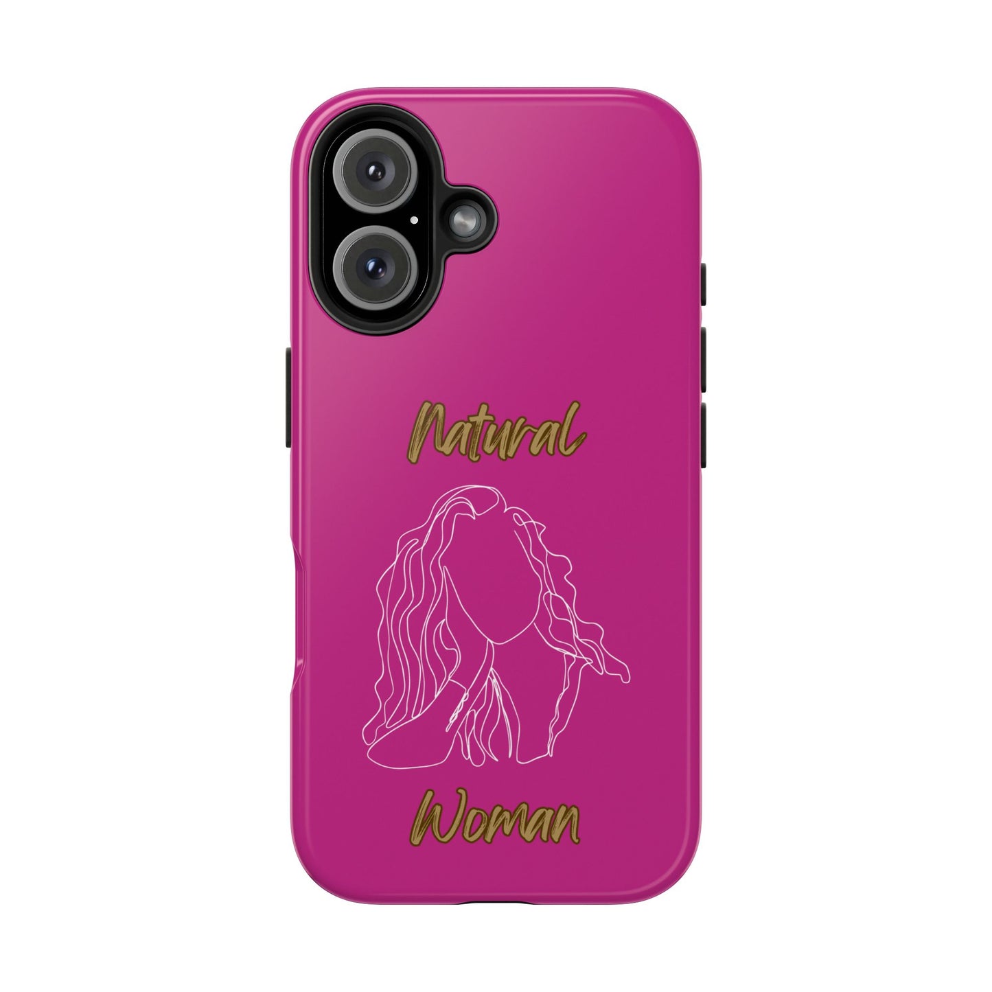 Natural Woman Relaxed (WL) Tough Phone Cases PINK