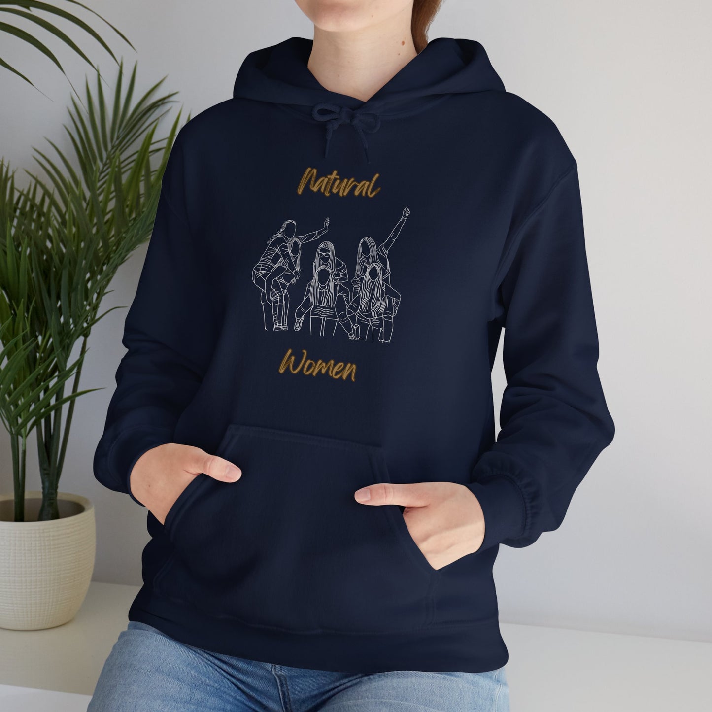 Natural Women Piggy Back (WL) Hoodie
