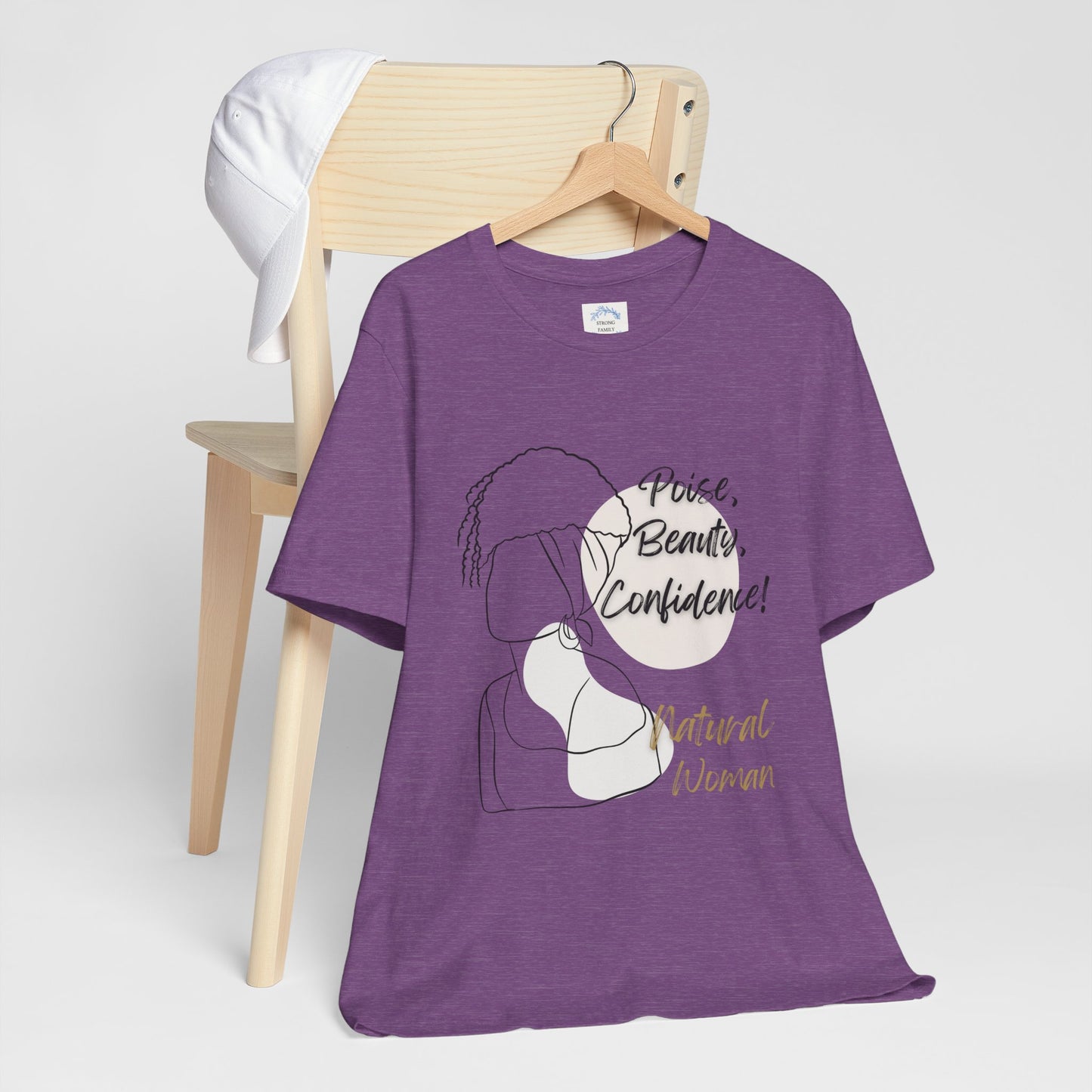 Natural Woman Puff (BL) Short Sleeve T-Shirt