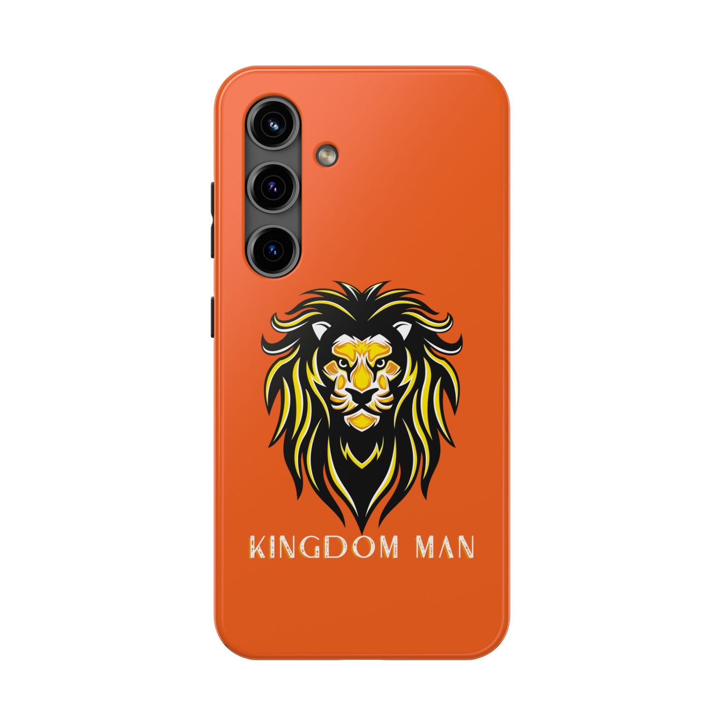 Kingdom Man (White-Gold Label) Tough Phone Case ORANGE