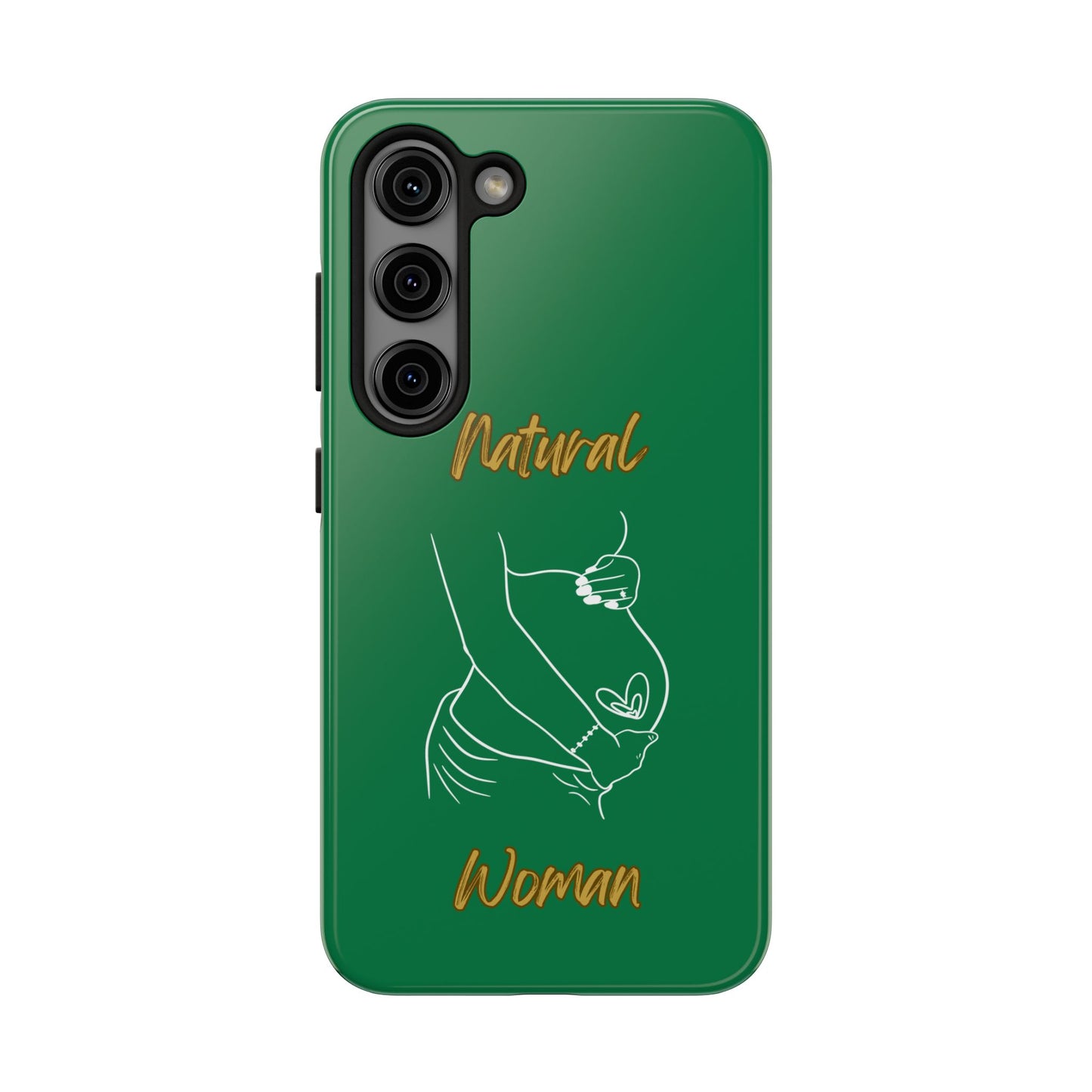 Natural Woman Loved In & Out (WL)Tough Phone Cases DARK GREEN