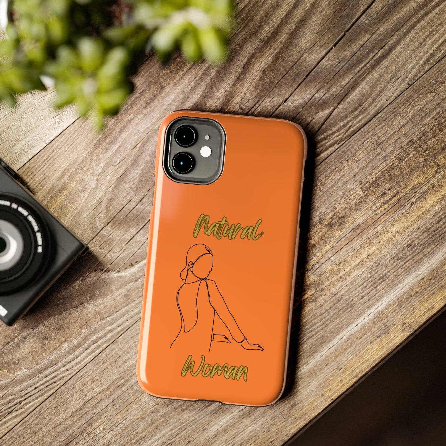 Natural Woman Hands Free (BL)Tough Phone Cases CRUSTA