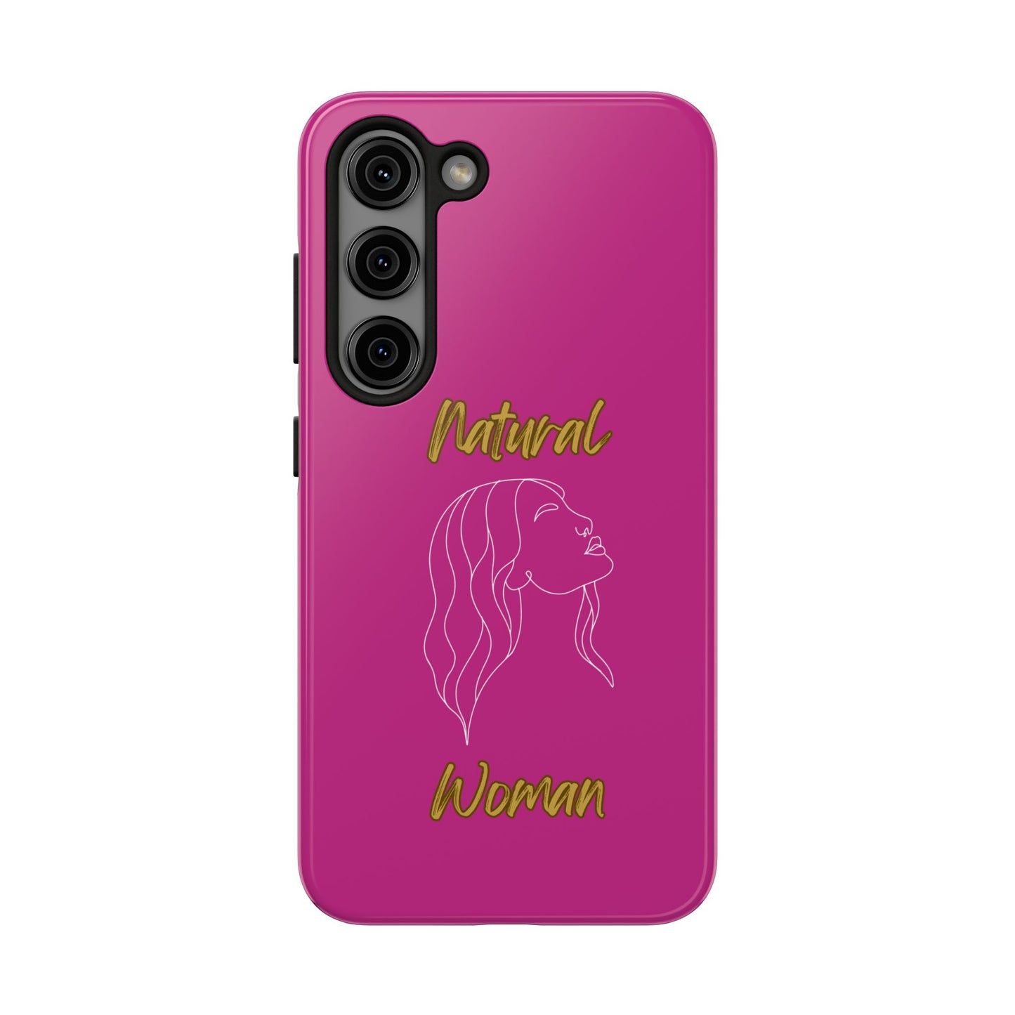 Natural Woman Breeze On Face (WL)Tough Phone Cases PINK