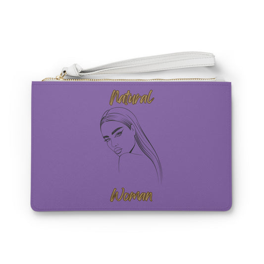Natural Woman The Stare (BL) Clutch Bag LIGHT PURPLE