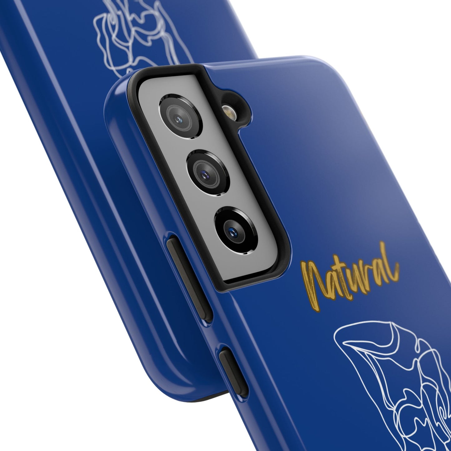 Natural Woman Flexible (WL)Tough Phone Cases DARK BLUE