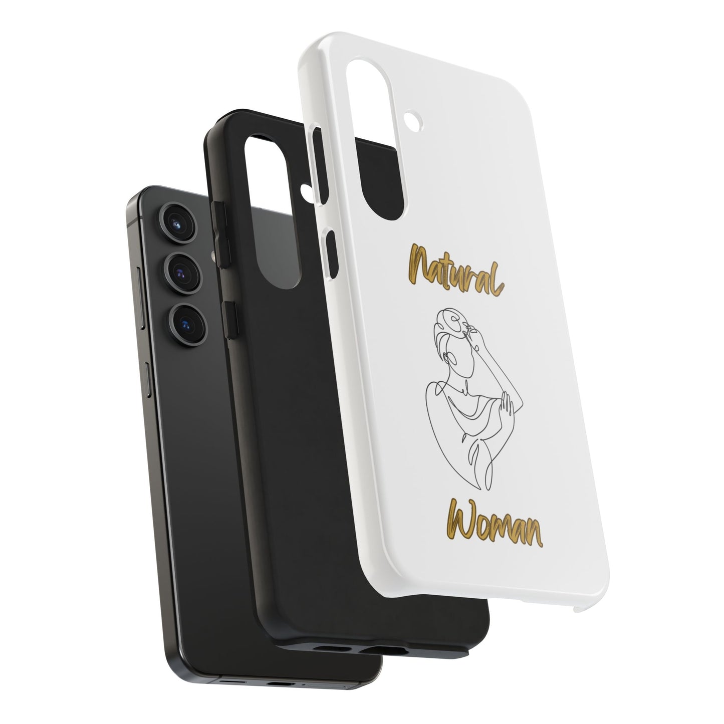 Natural Woman Style (BL)Tough Phone Cases WHITE