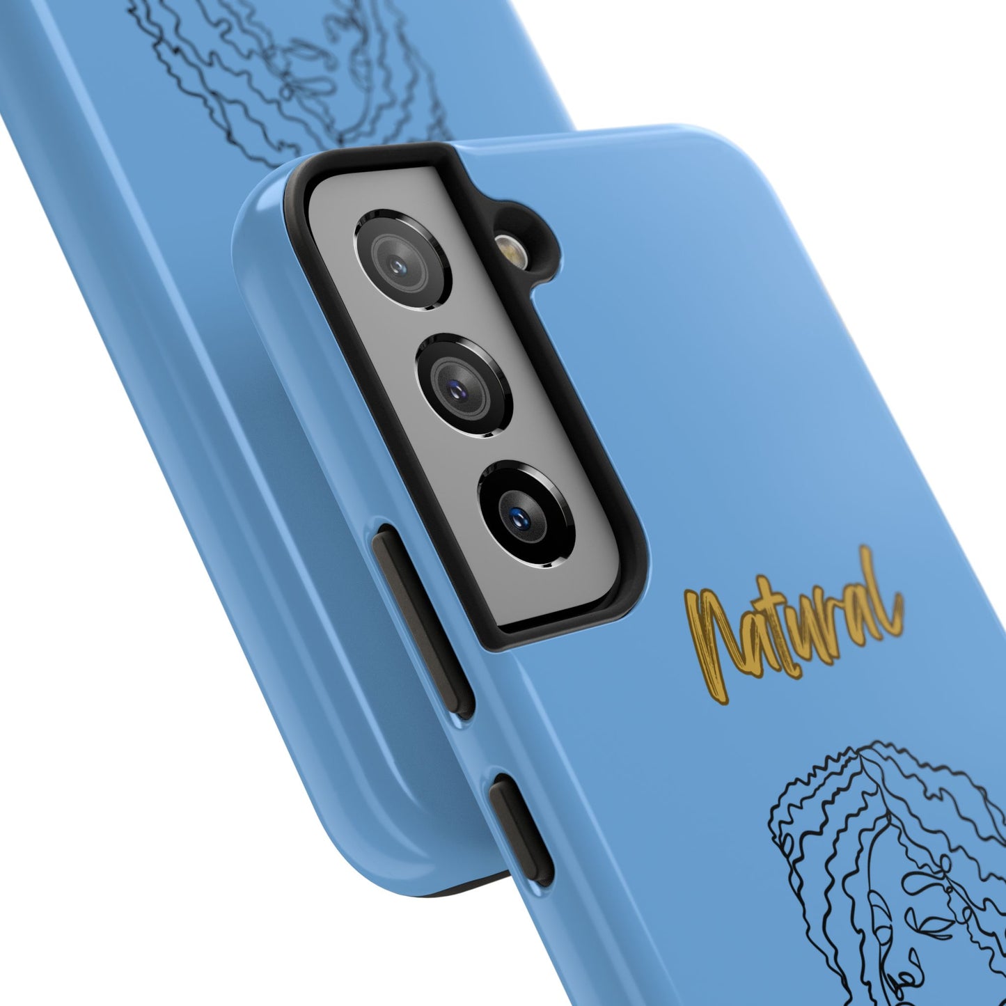 Natural Woman Naturally Me (BL)Tough Phone Cases LIGHT BLUE