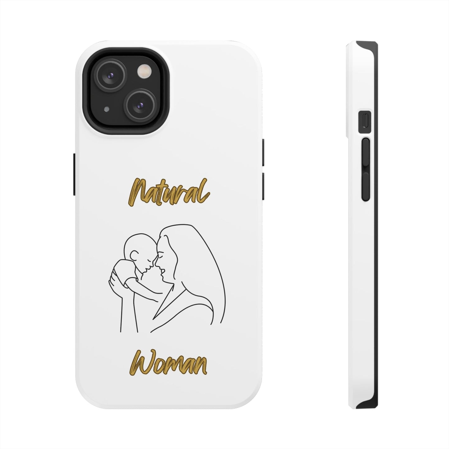 Natural Woman Joy (BL) Tough Phone Cases WHITE