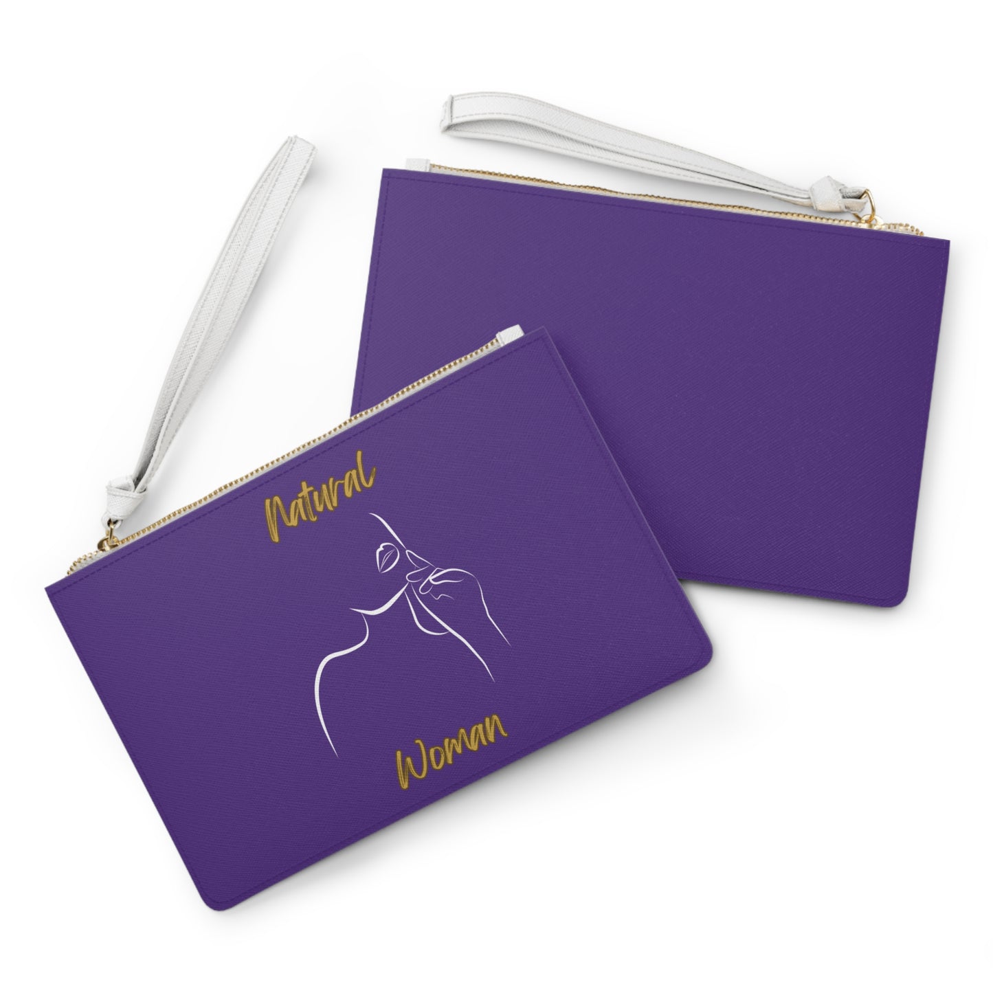 Natural Woman Chin Up (WL) Clutch Bag PURPLE