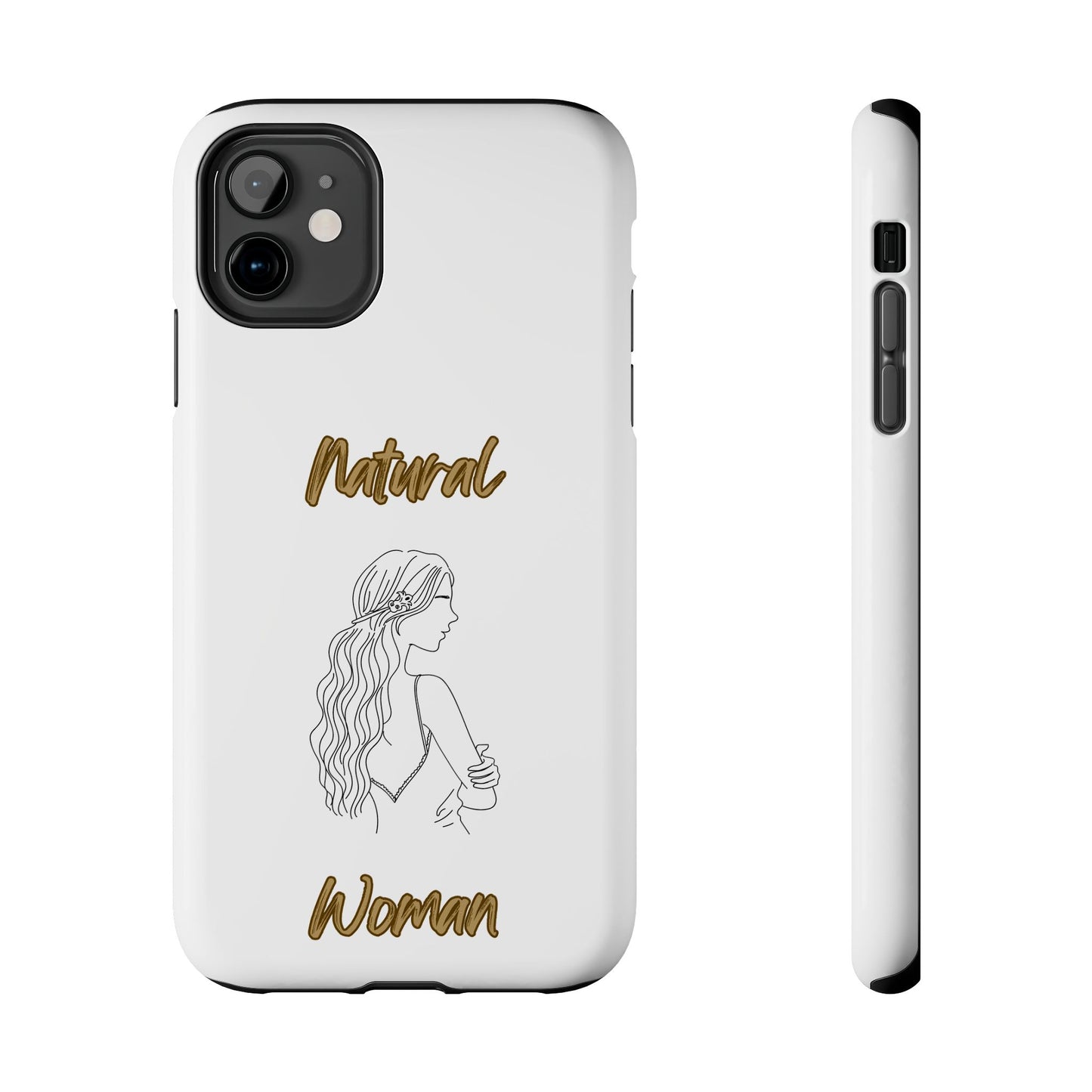 Natural Woman Young Woman (BL)Tough Phone Cases WHITE