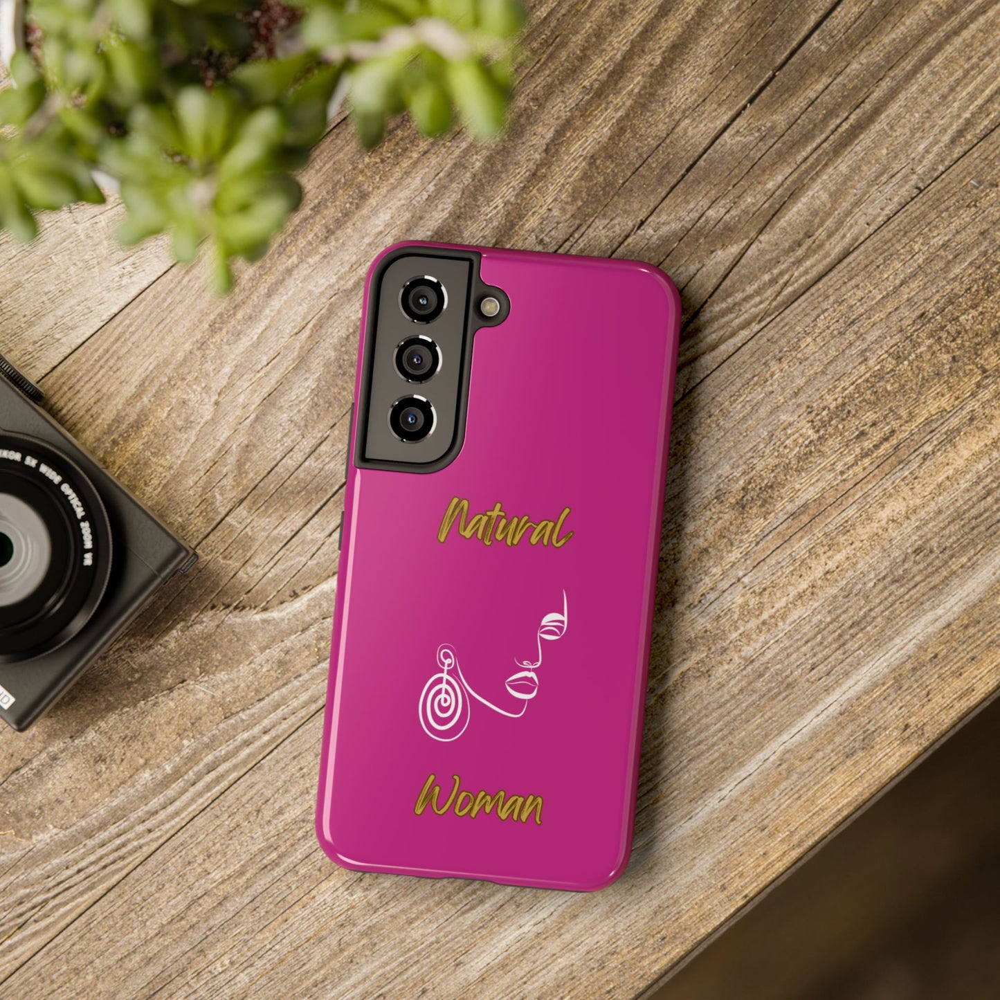 Natural Woman Music In My Soul (WL)Tough Phone Cases PINK
