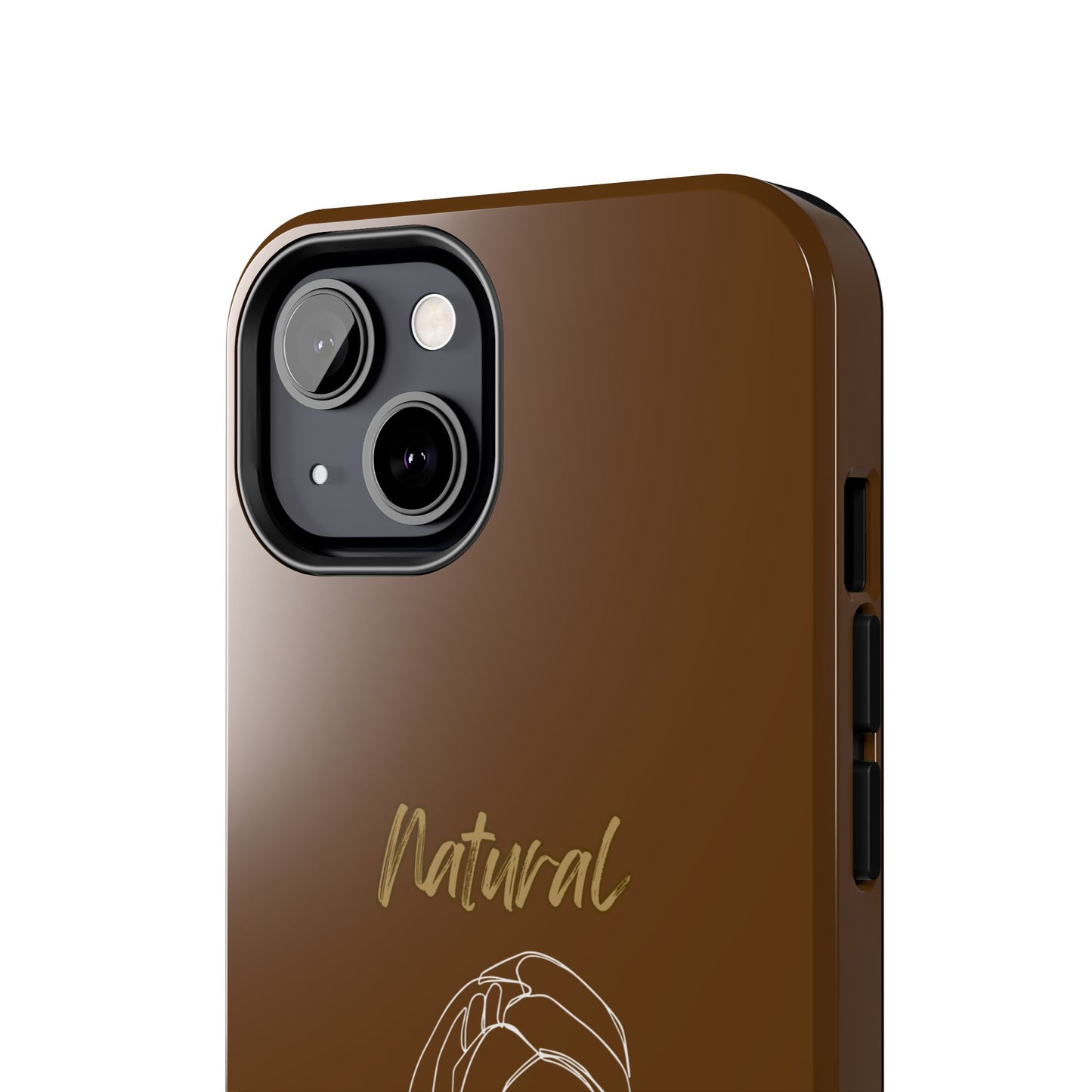 Natural Woman Towel Wrapped (WL)Tough Phone Cases BROWN