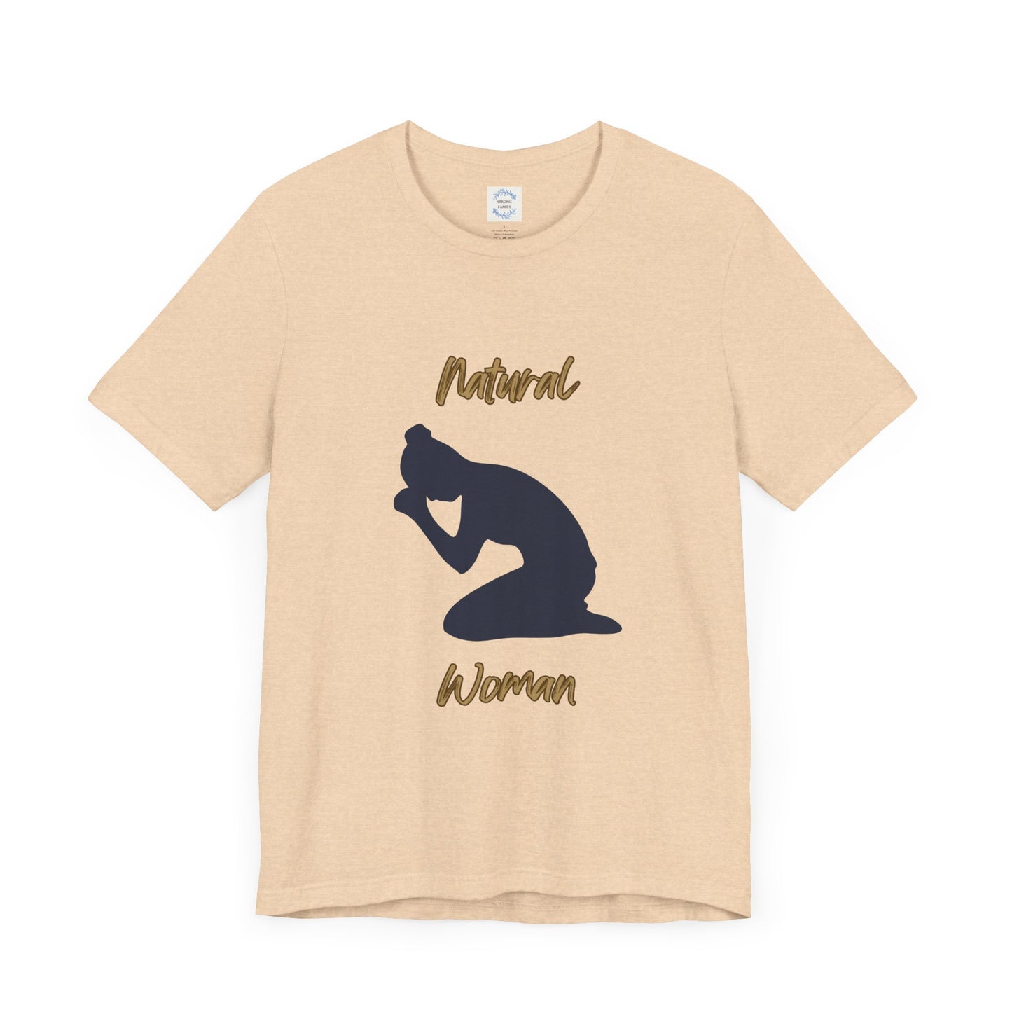 Natural Woman Pray (BL) Short Sleeve T-Shirt