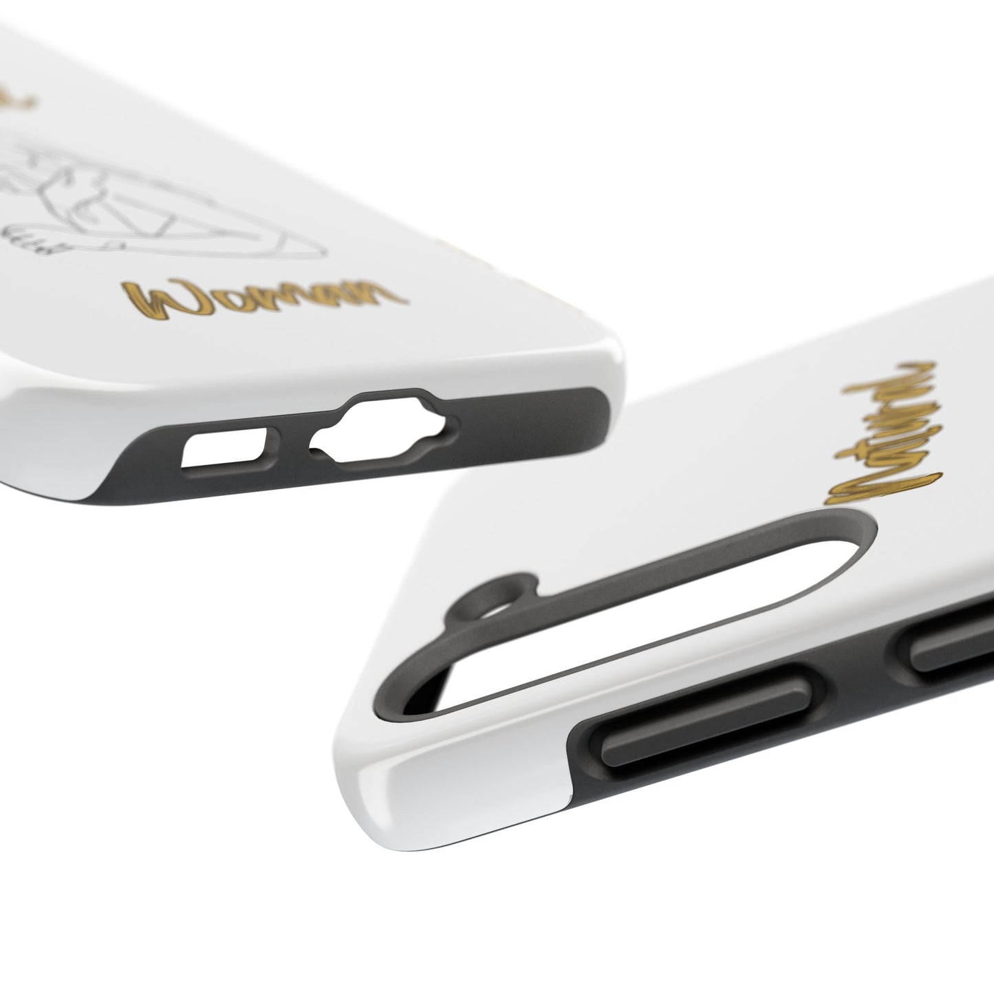 Natural Woman Care Free (BL)Tough Phone Cases WHITE