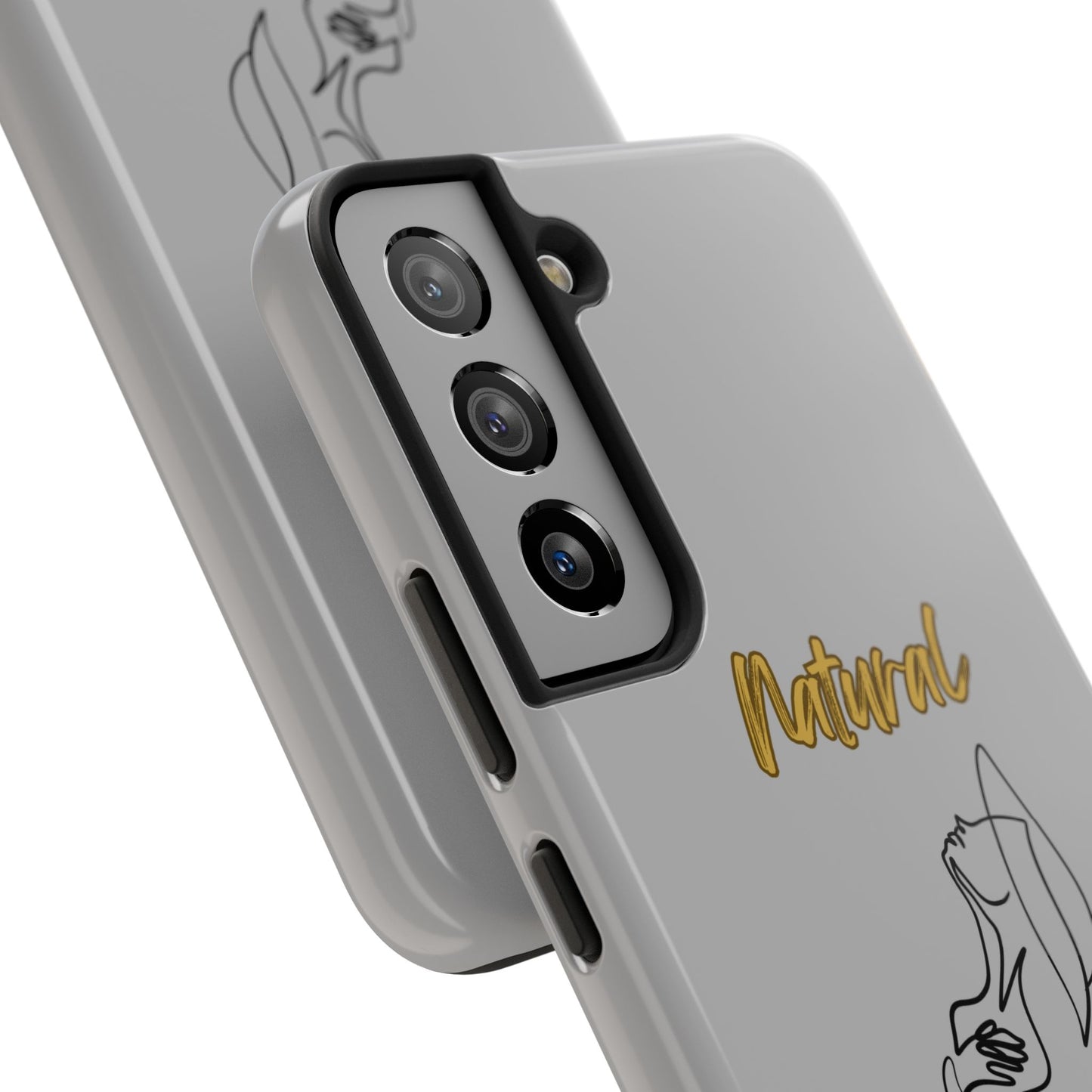 Natural Woman Free (BL)Tough Phone Cases LIGHT GREY
