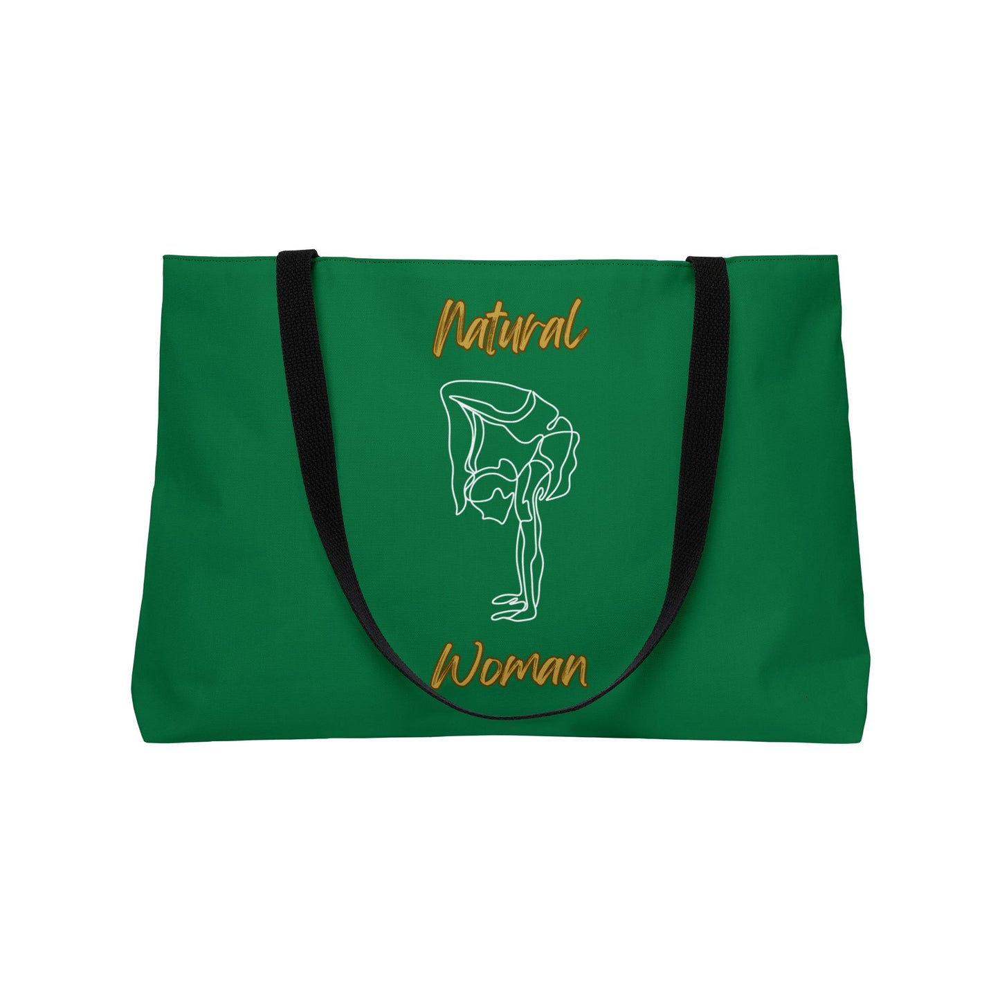 Natural Woman Flexible (WL) Weekender Tote Bag DARK GREEN