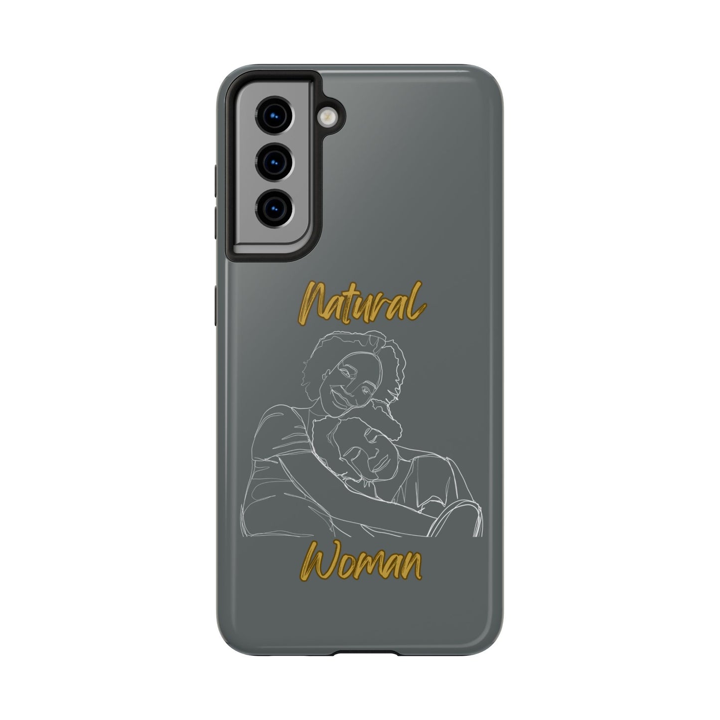 Natural Woman Loving Embrace (WL)Tough Phone Cases DARK GREY