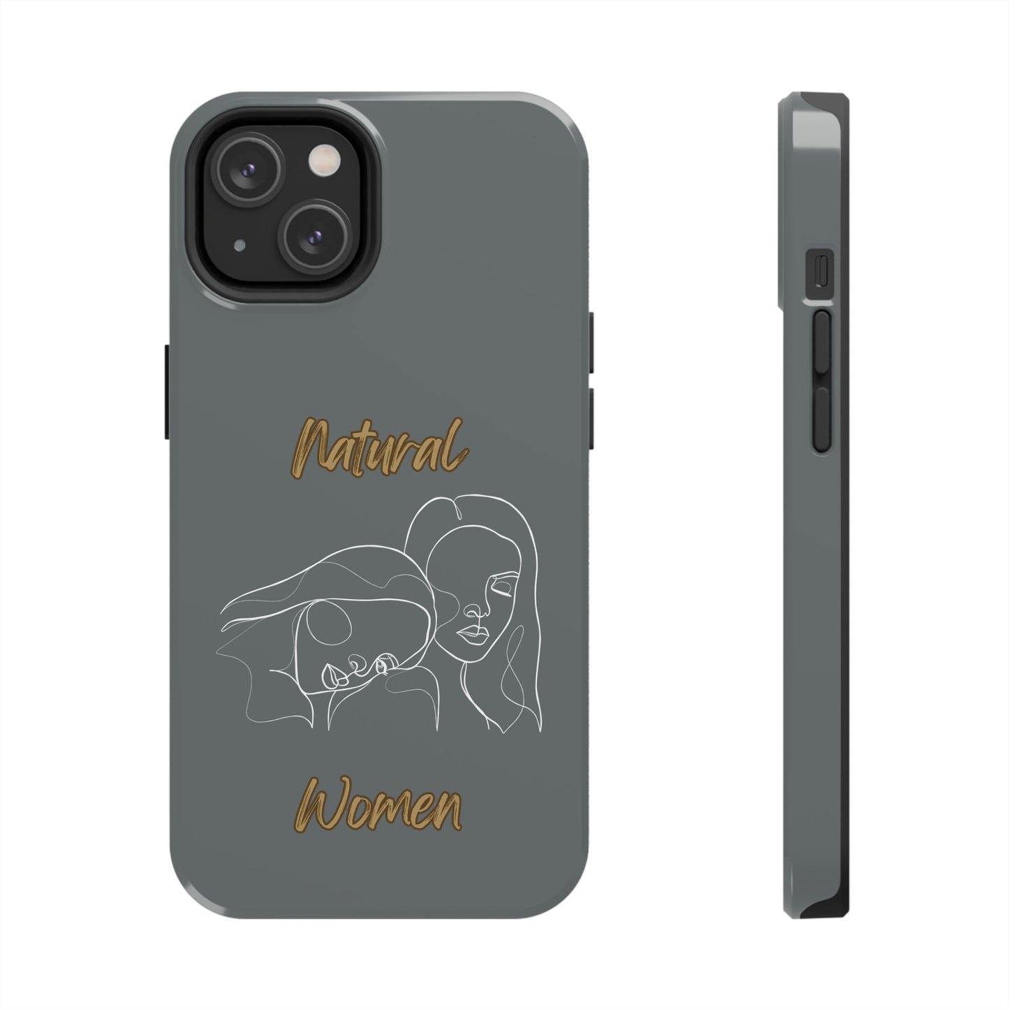 Natural Woman Sisters (WL)Tough Phone Cases DARK GREY