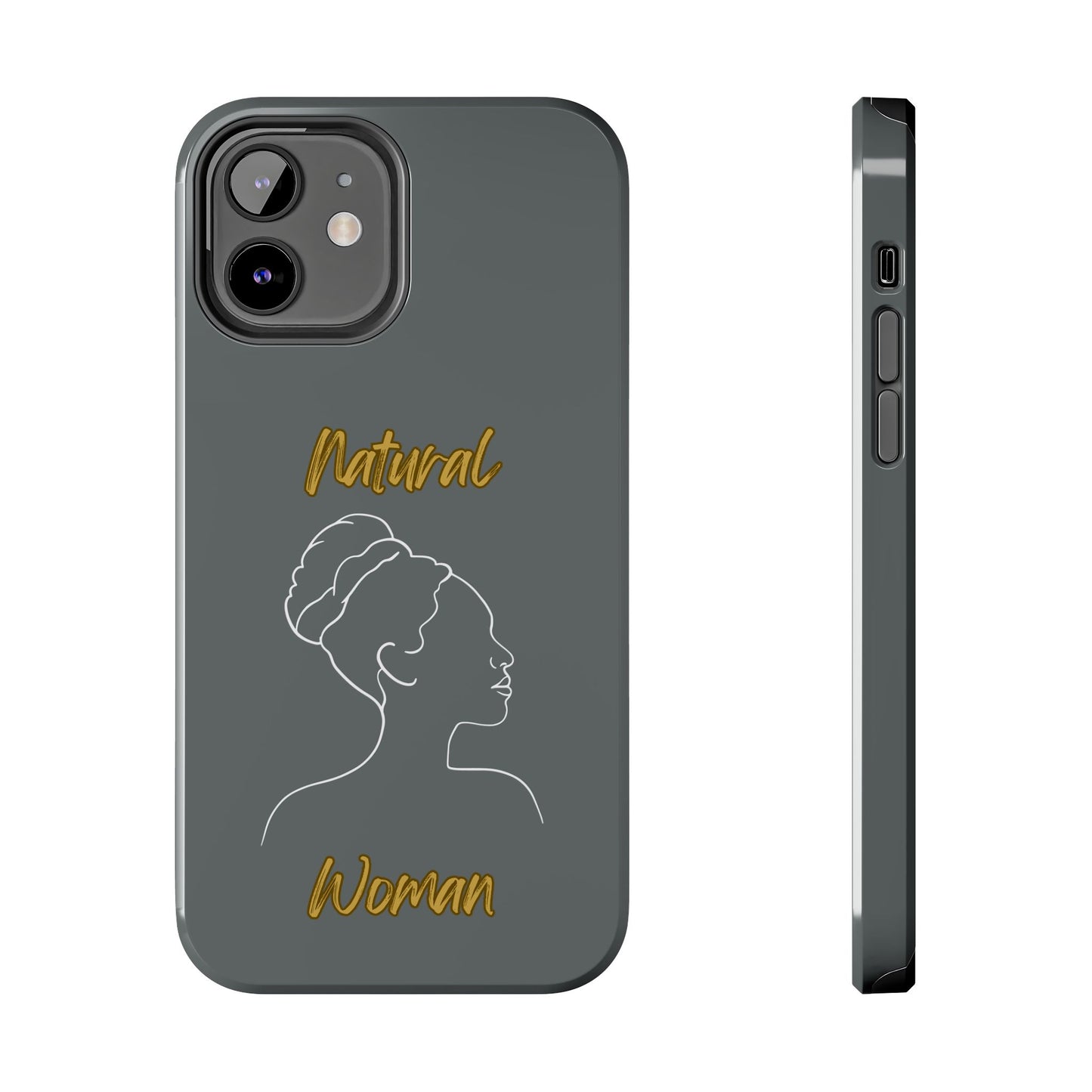 Natural Woman Mixed (WL)Tough Phone Cases DARK GREY