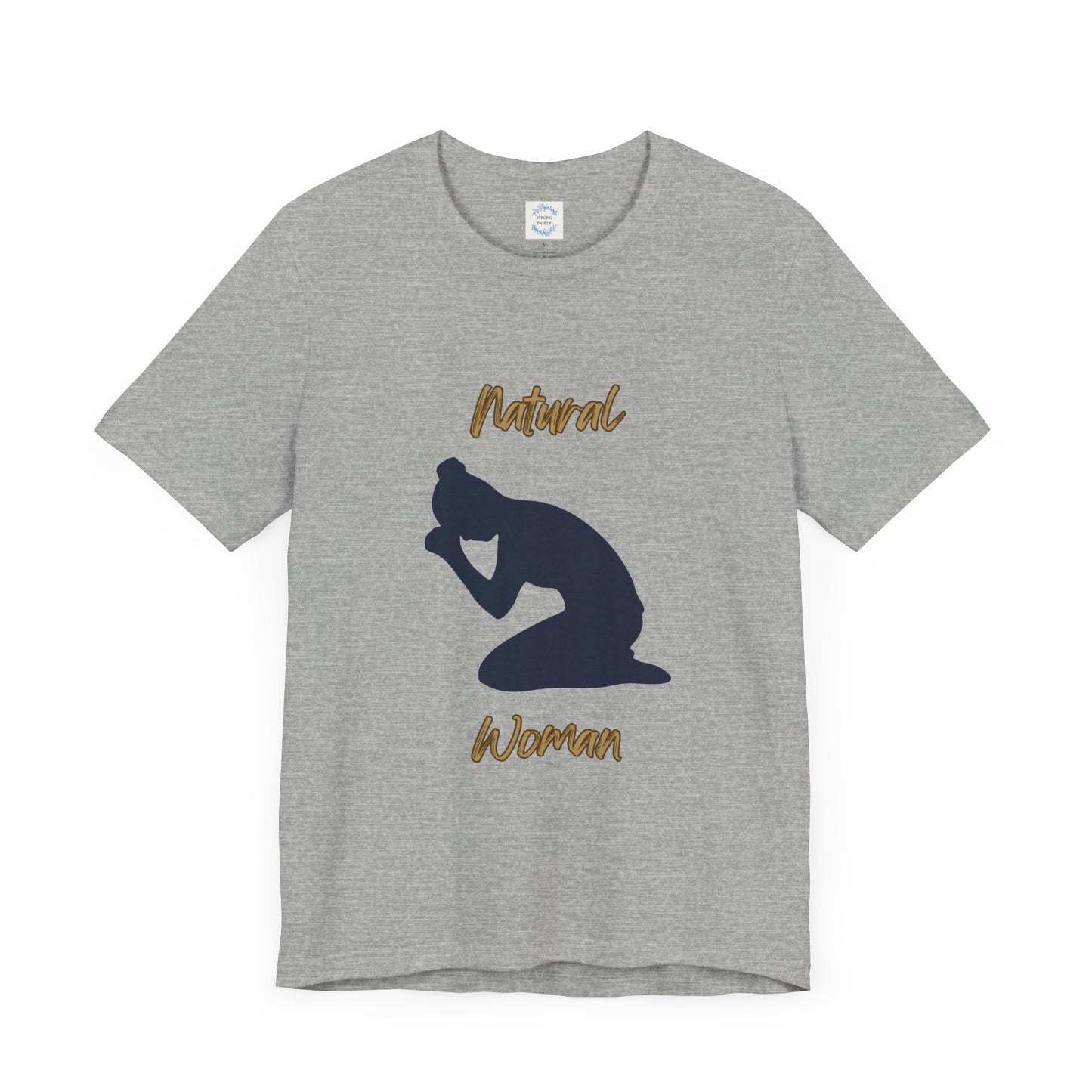 Natural Woman Pray (BL) Short Sleeve T-Shirt