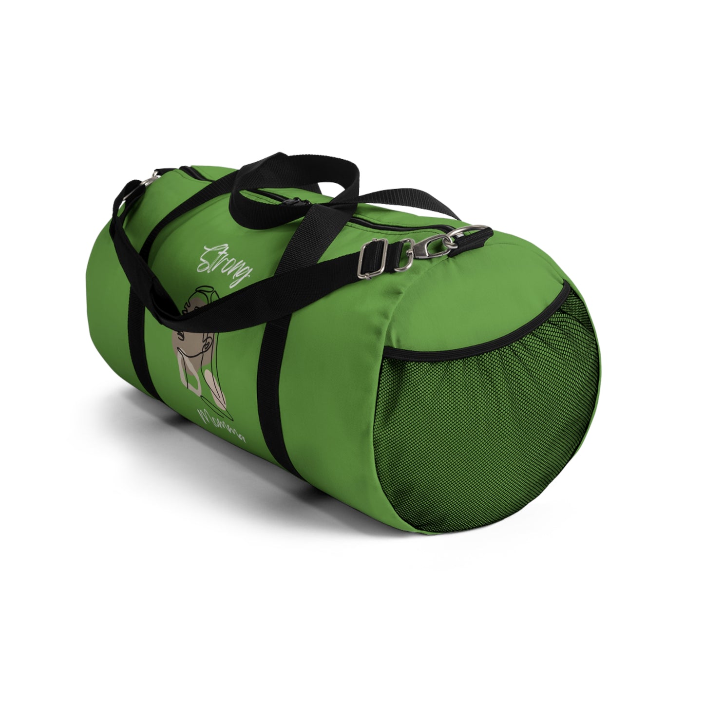 Strong Momma (WL) Duffel Bag GREEN