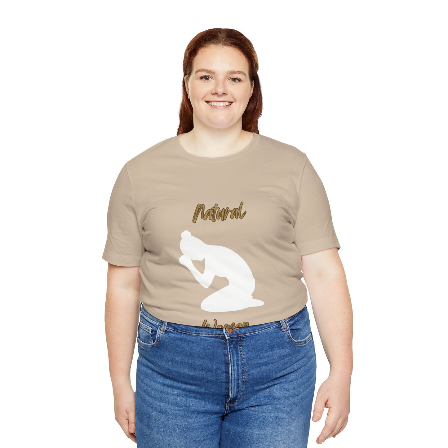 Natural Woman Pray  (WL) Short Sleeve T-Shirt