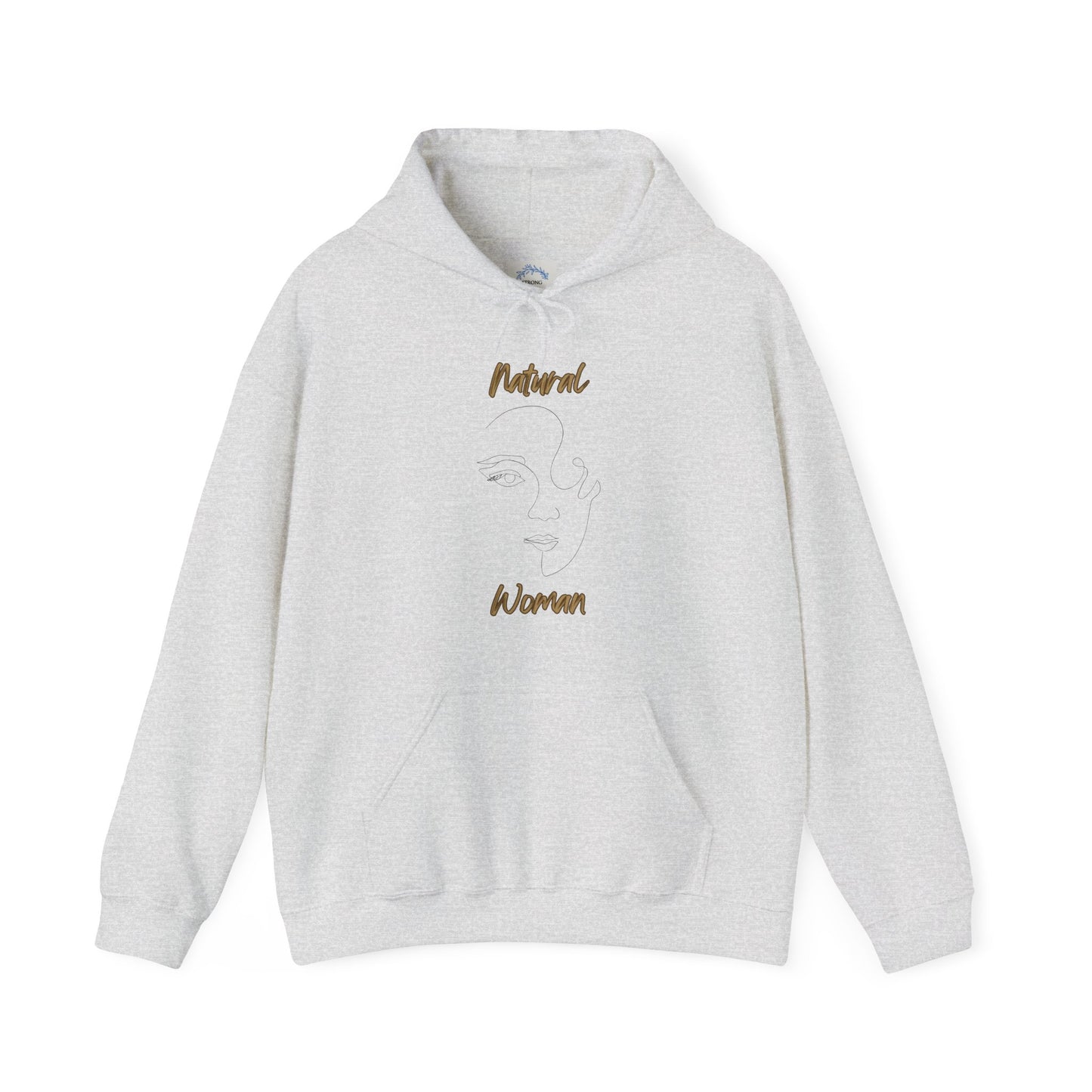 Natural Woman Looking (BL) Hoodie