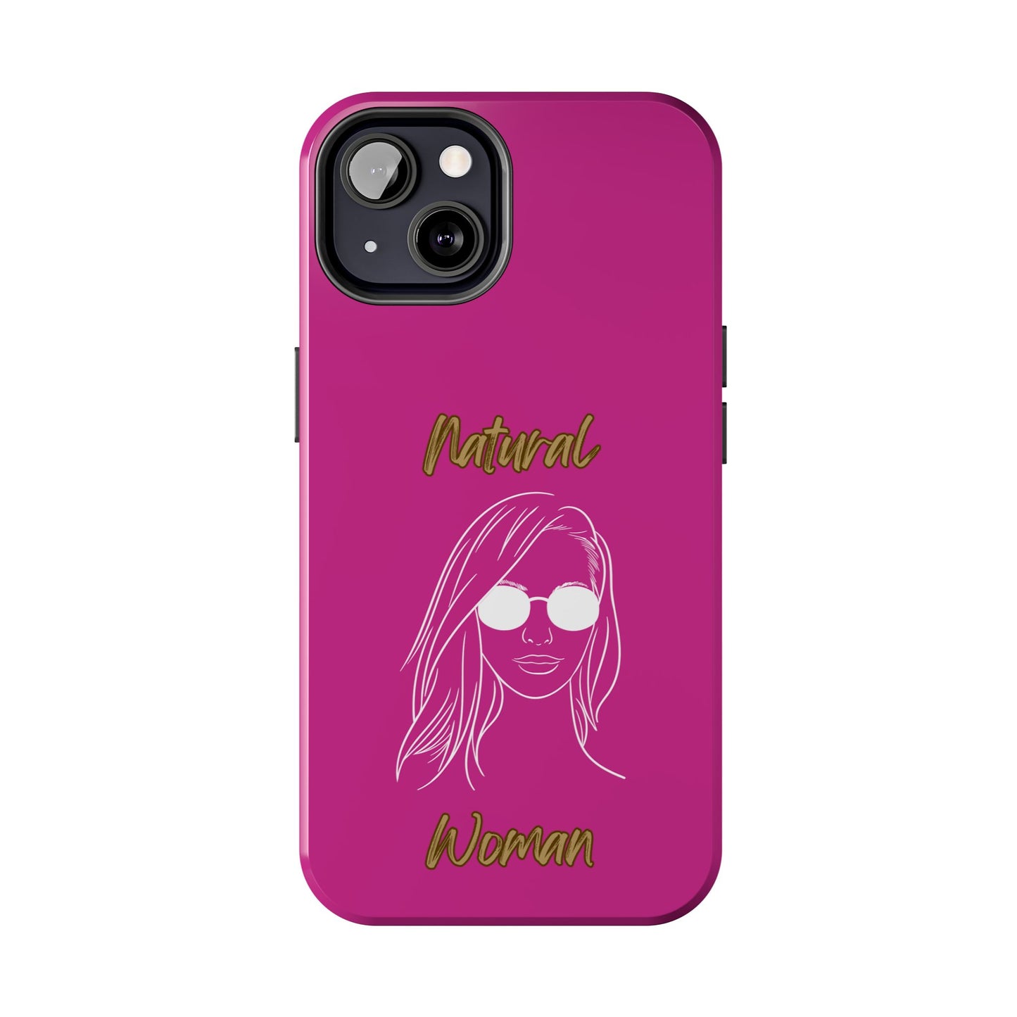 Natural Woman Shades (WL)Tough Phone Cases PINK