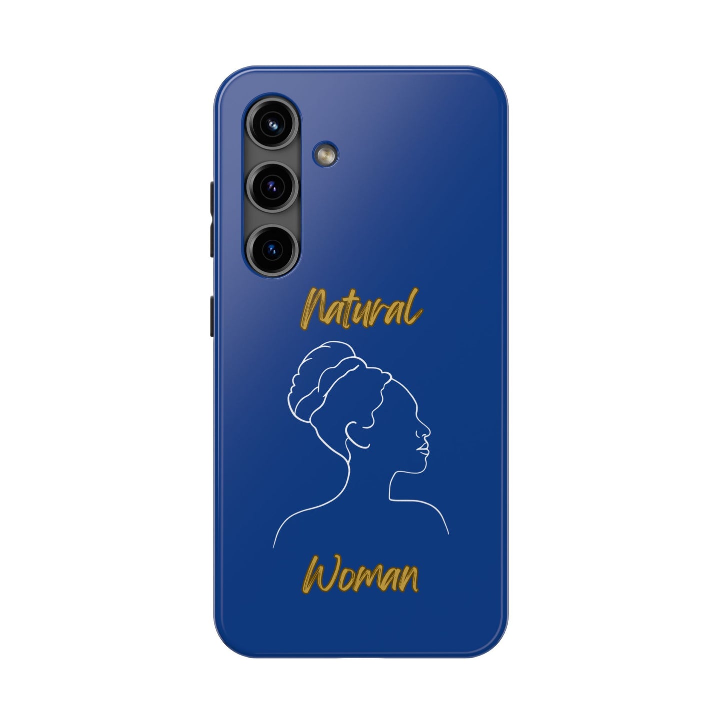 Natural Woman Mixed (WL)Tough Phone Cases DARK BLUE