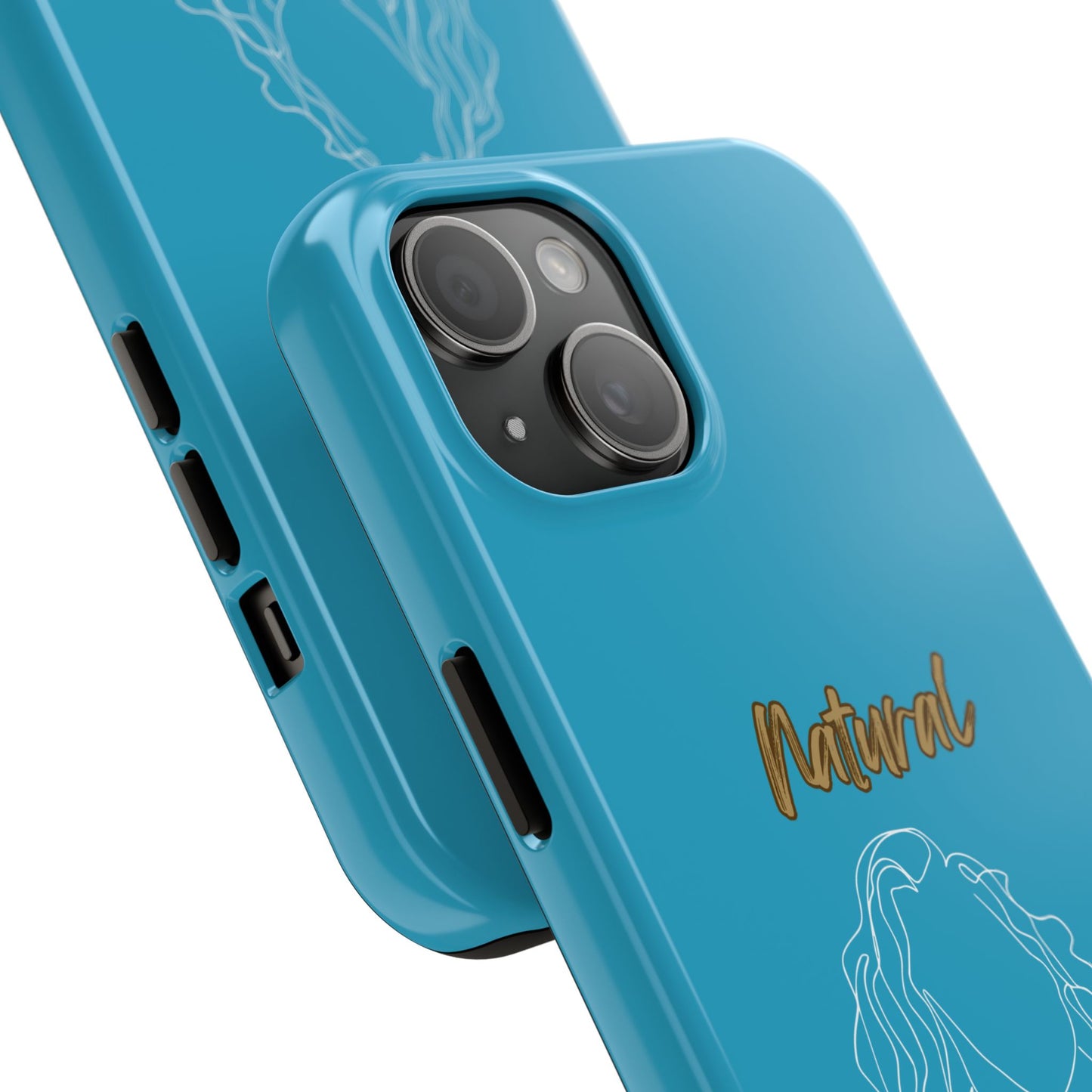 Natural Woman Relaxed (WL) Tough Phone Cases TURQUOISE