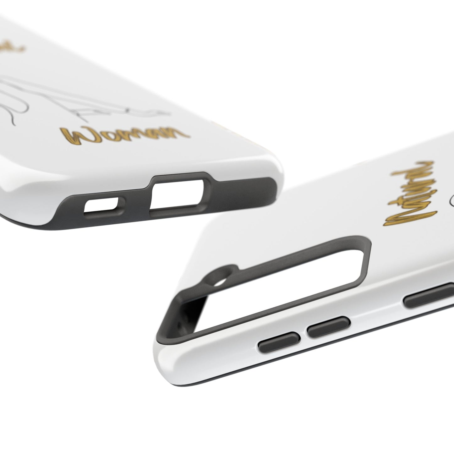 Natural Woman Hands Free (BL)Tough Phone Cases WHITE