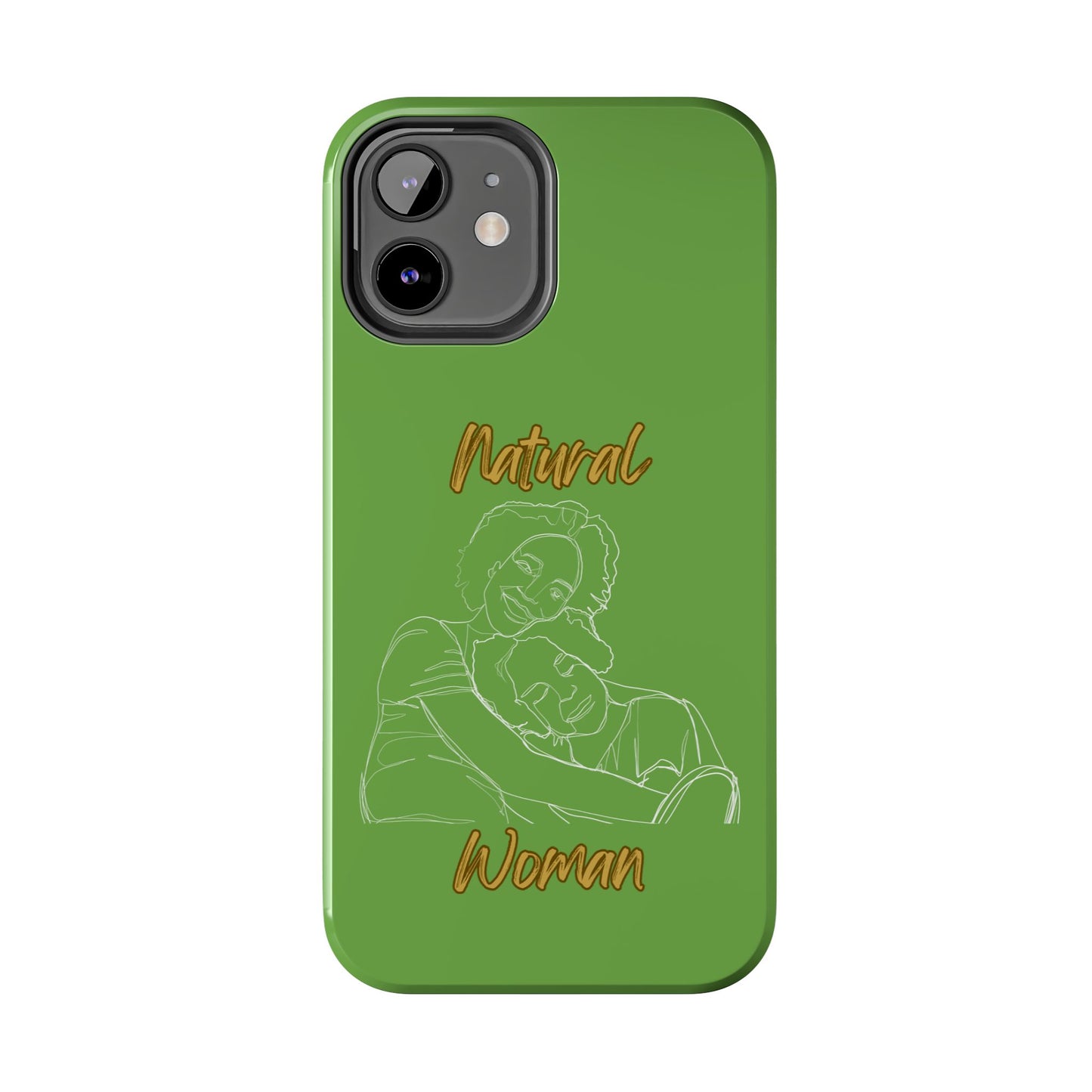 Natural Woman Loving Embrace (WL)Tough Phone Cases GREEN