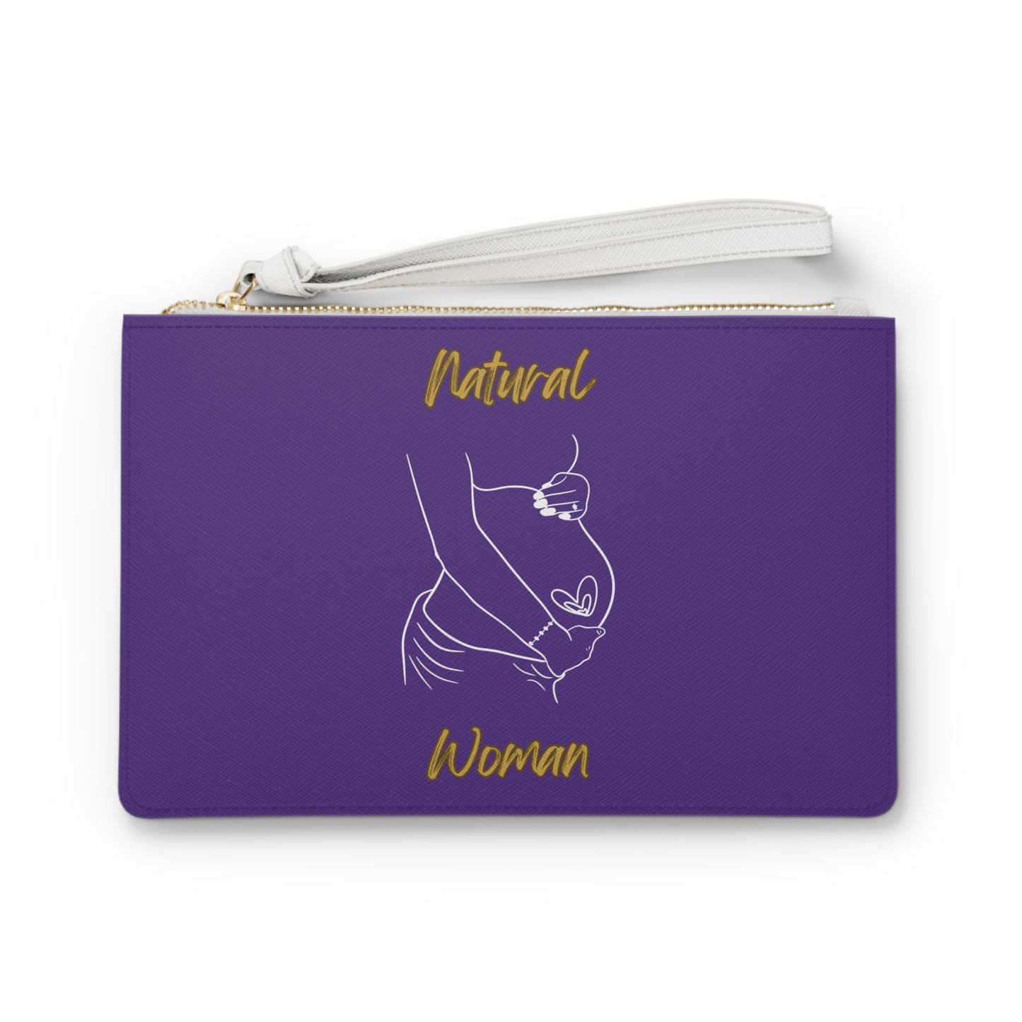 Natural Woman Loved In & Out (WL) Clutch Bag PURPLE