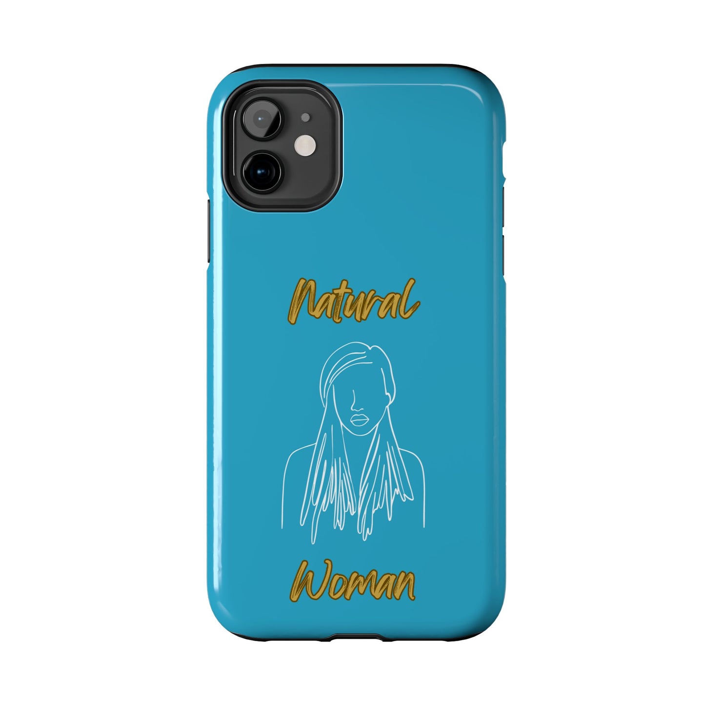 Natural Woman Content (WL)Tough Phone Cases TURQUOISE