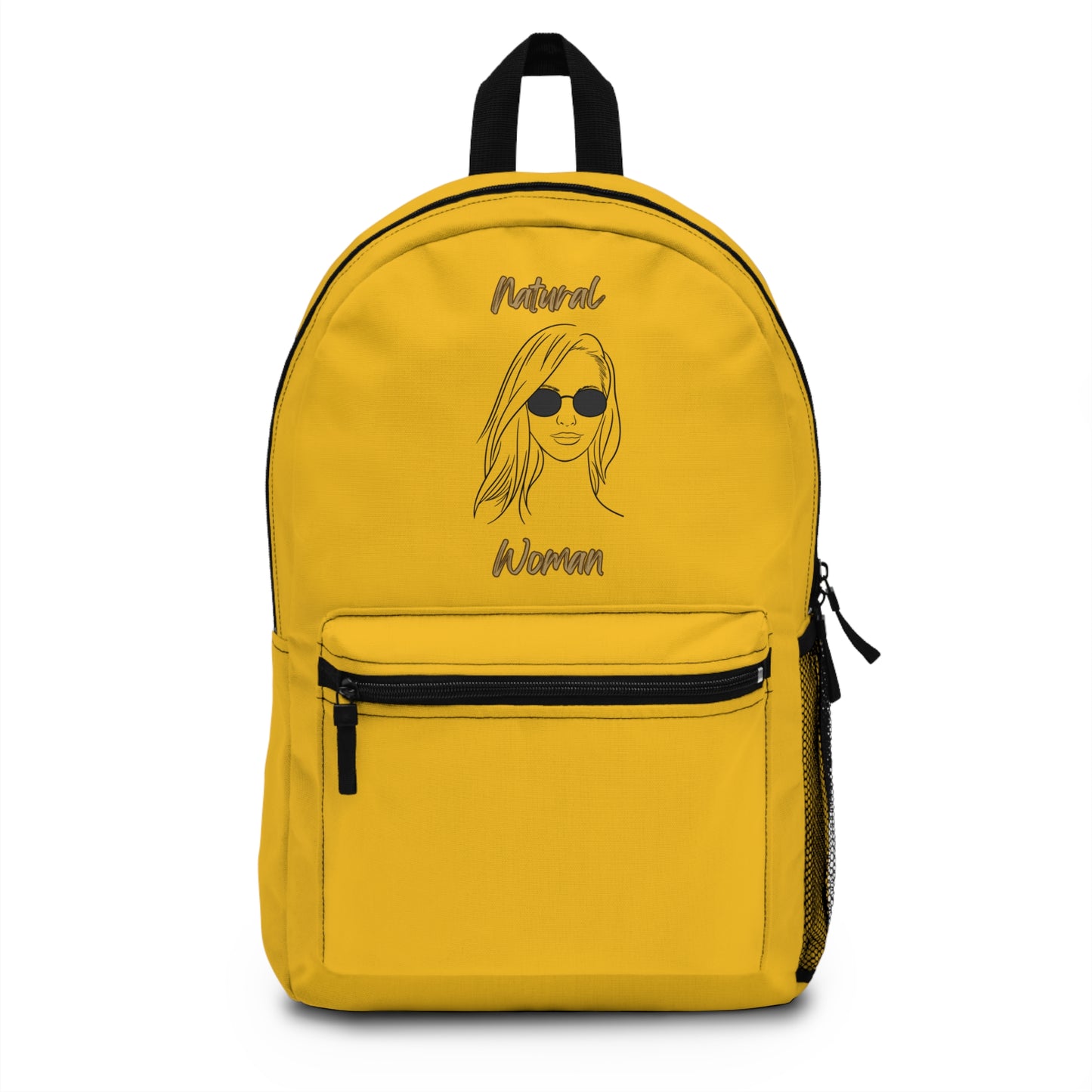 Natural Woman Shades (BL) Backpack YELLOW
