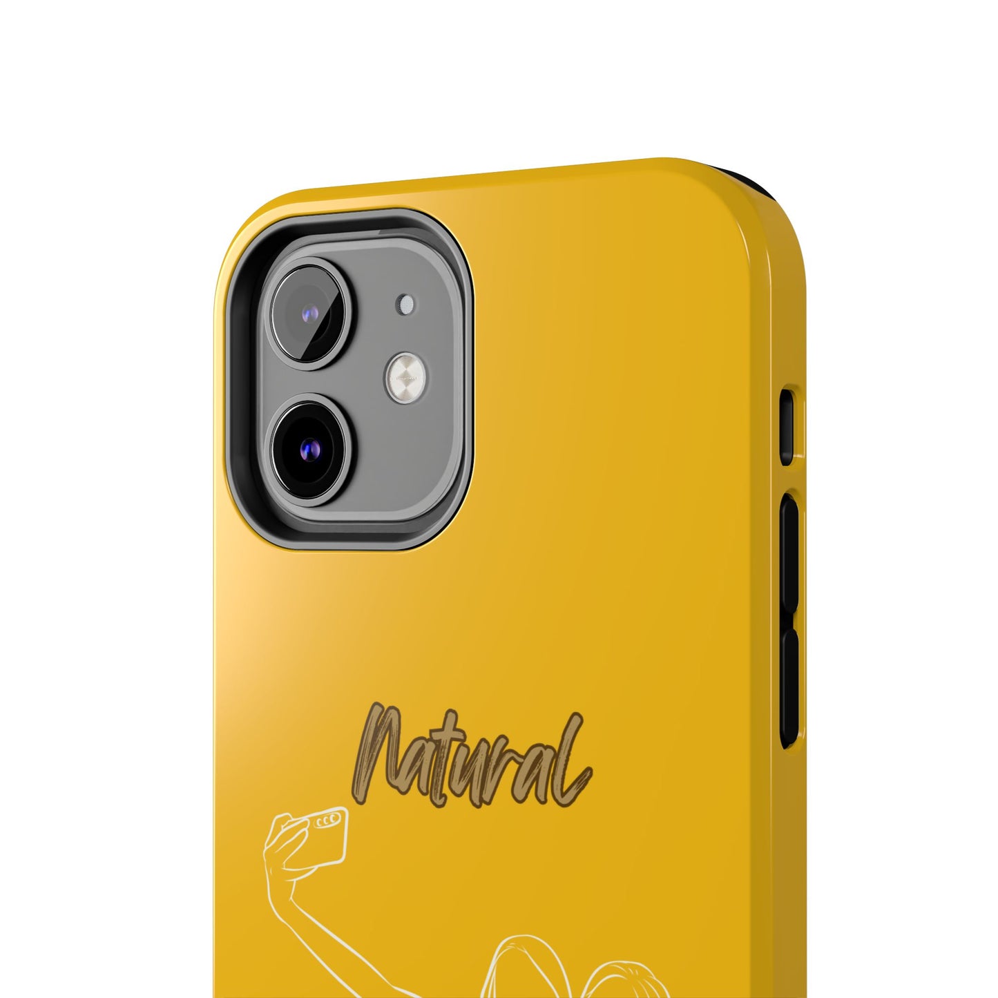 Natural Woman Friends Selfie (WL)Tough Phone Cases YELLOW