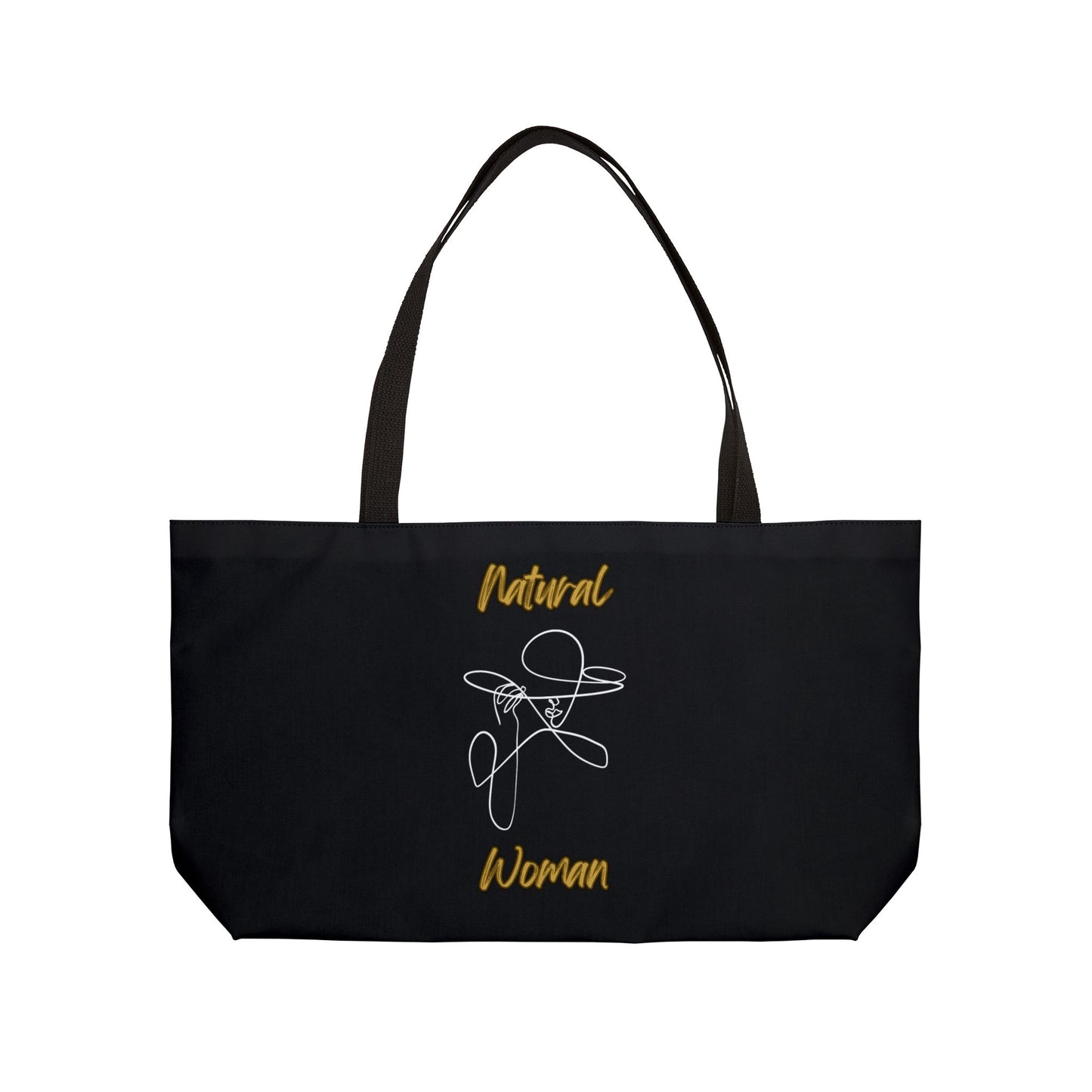 Natural Woman An Original (WL) Weekender Tote Bag BLACK