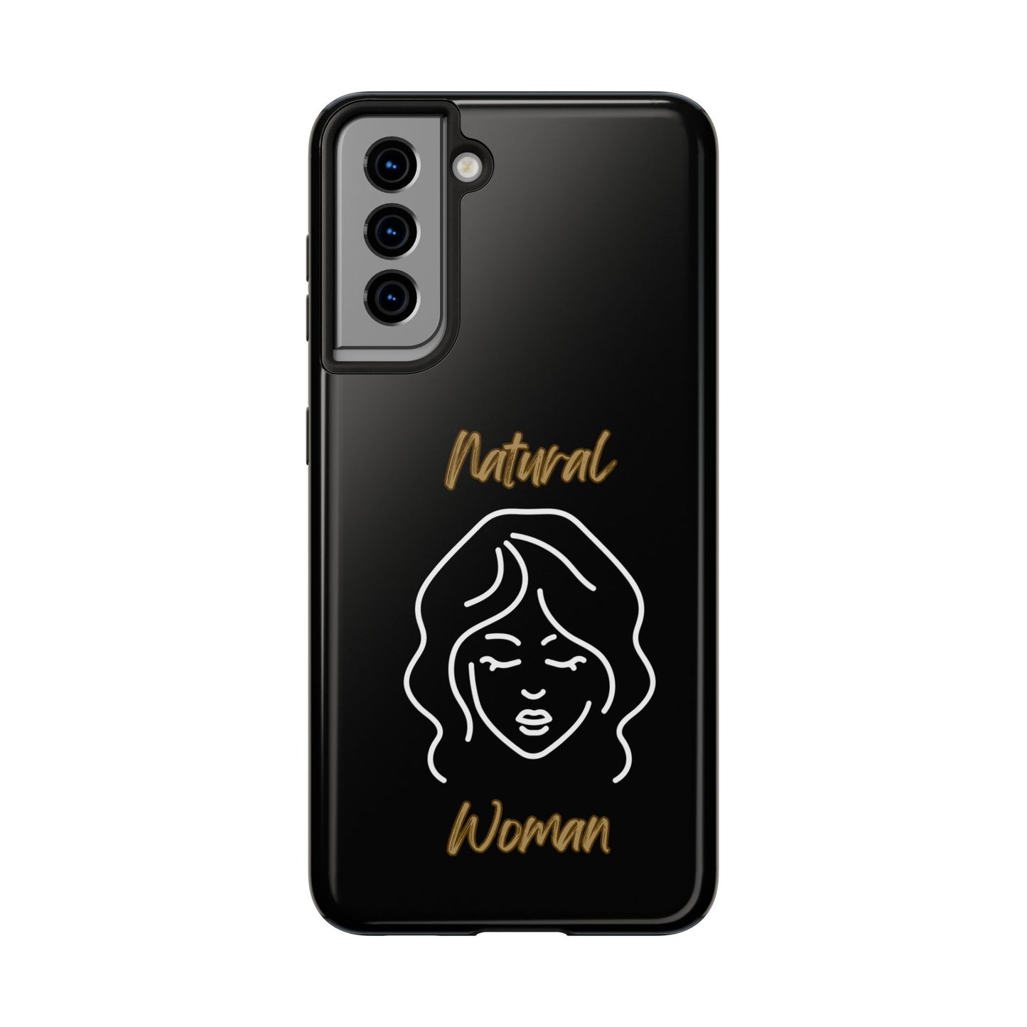 Natural Woman Modest (WL)Tough Phone Cases BLACK