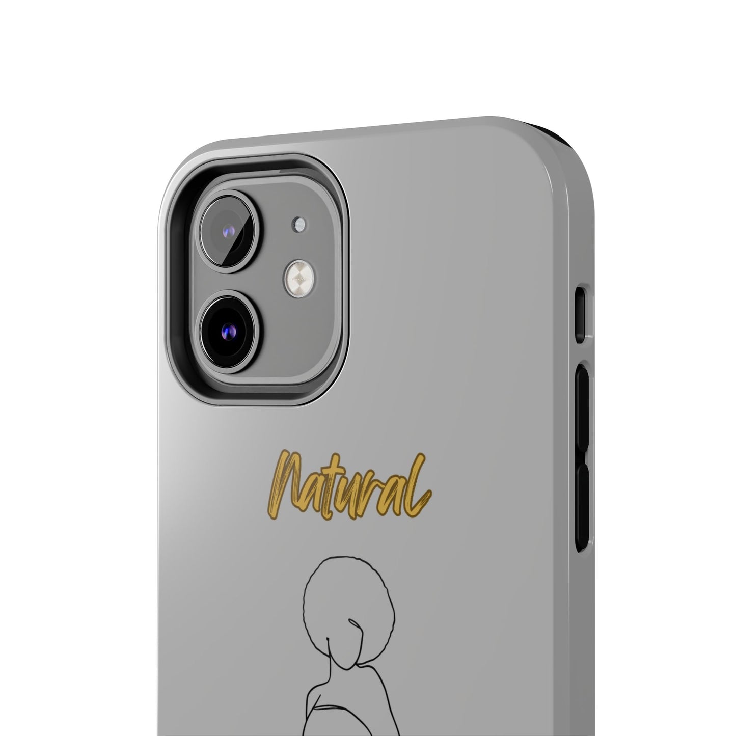 Natural Woman Sho Nuff (BL)Tough Phone Cases LIGHT GREY